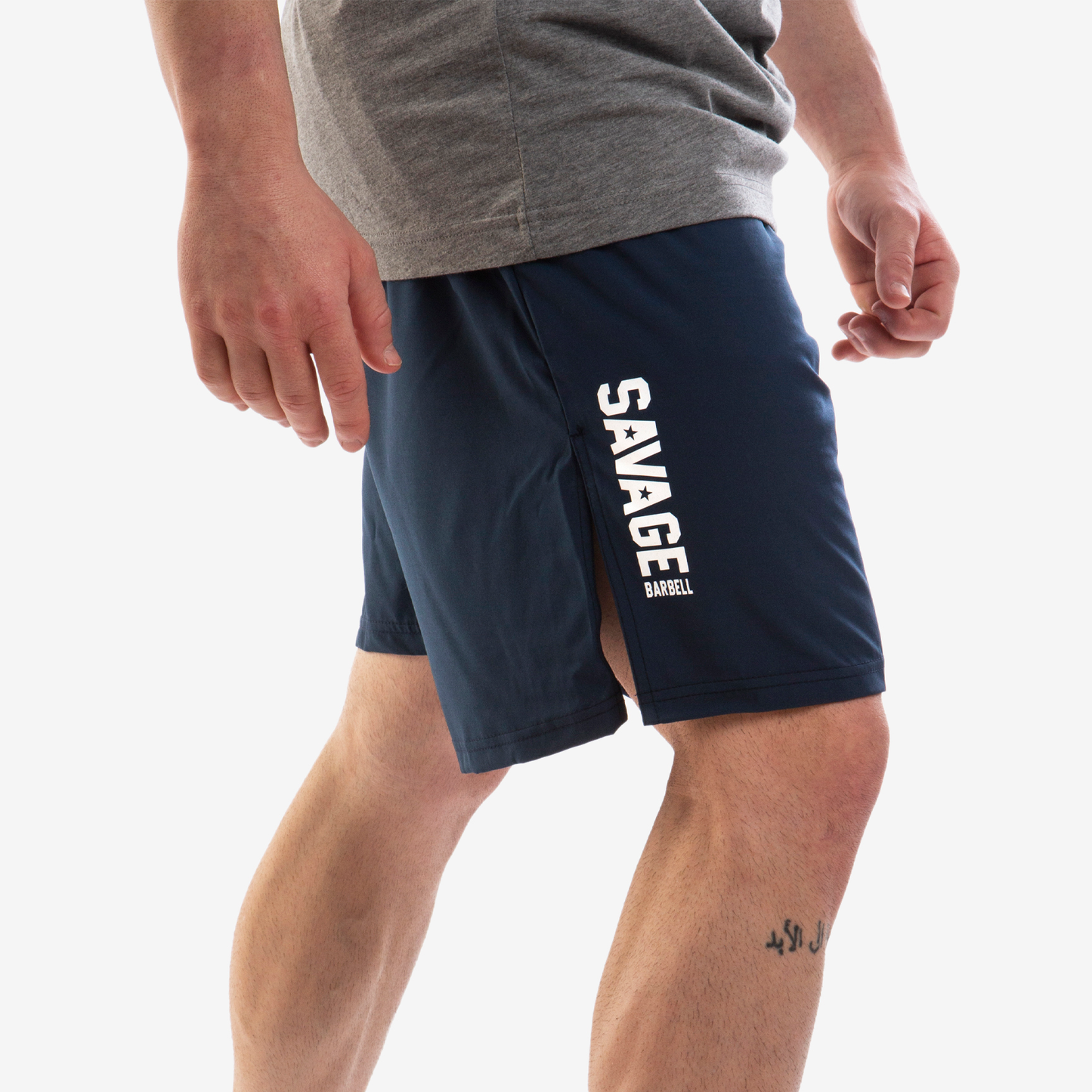 SAVAGE BARBELL COMPETITION SHORTS SAV-MSHORT-COMPETITION-NAVY