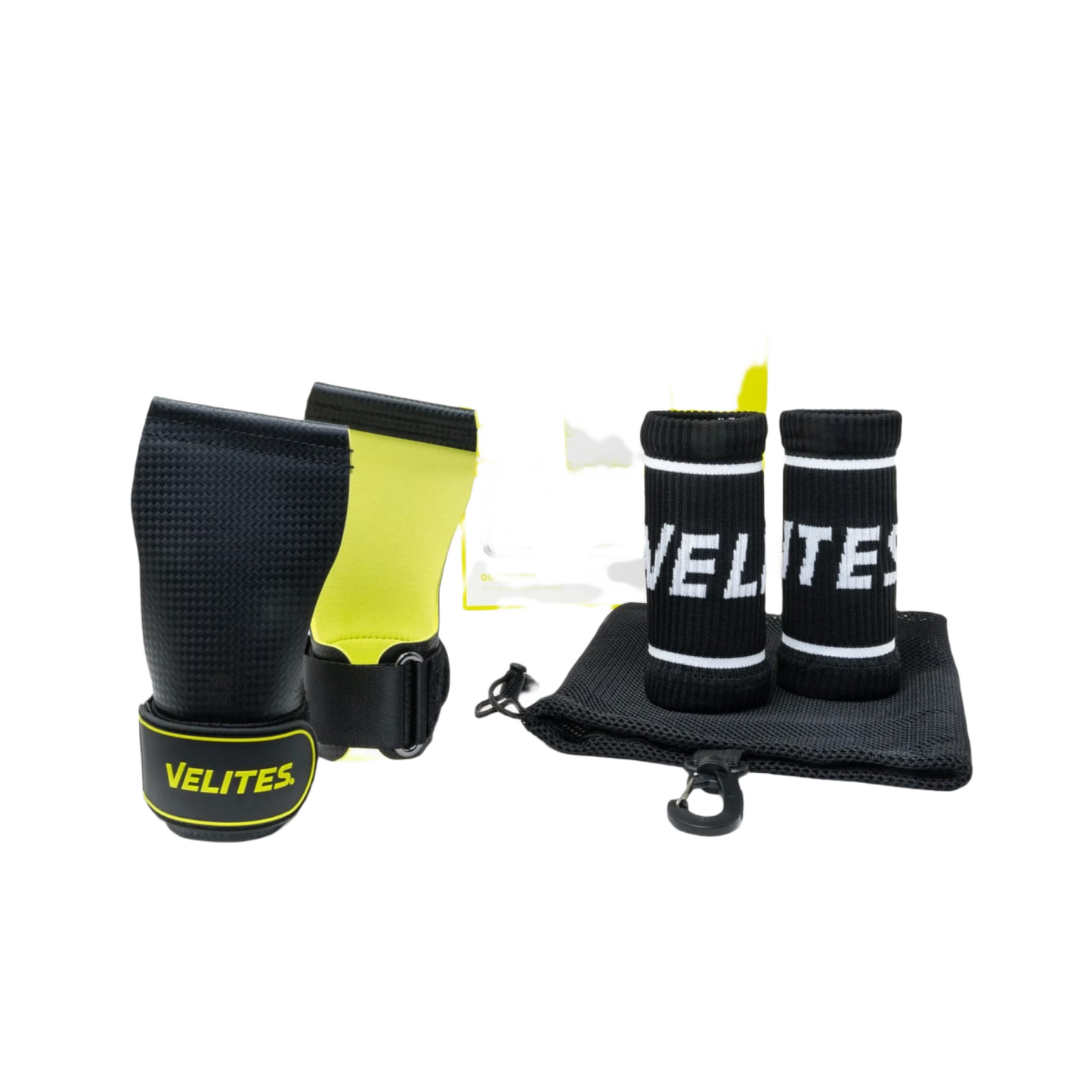 VELITES QUAD ULTRA GRIPS - NO CHALK QUADULTRA-BLACK/GREEN