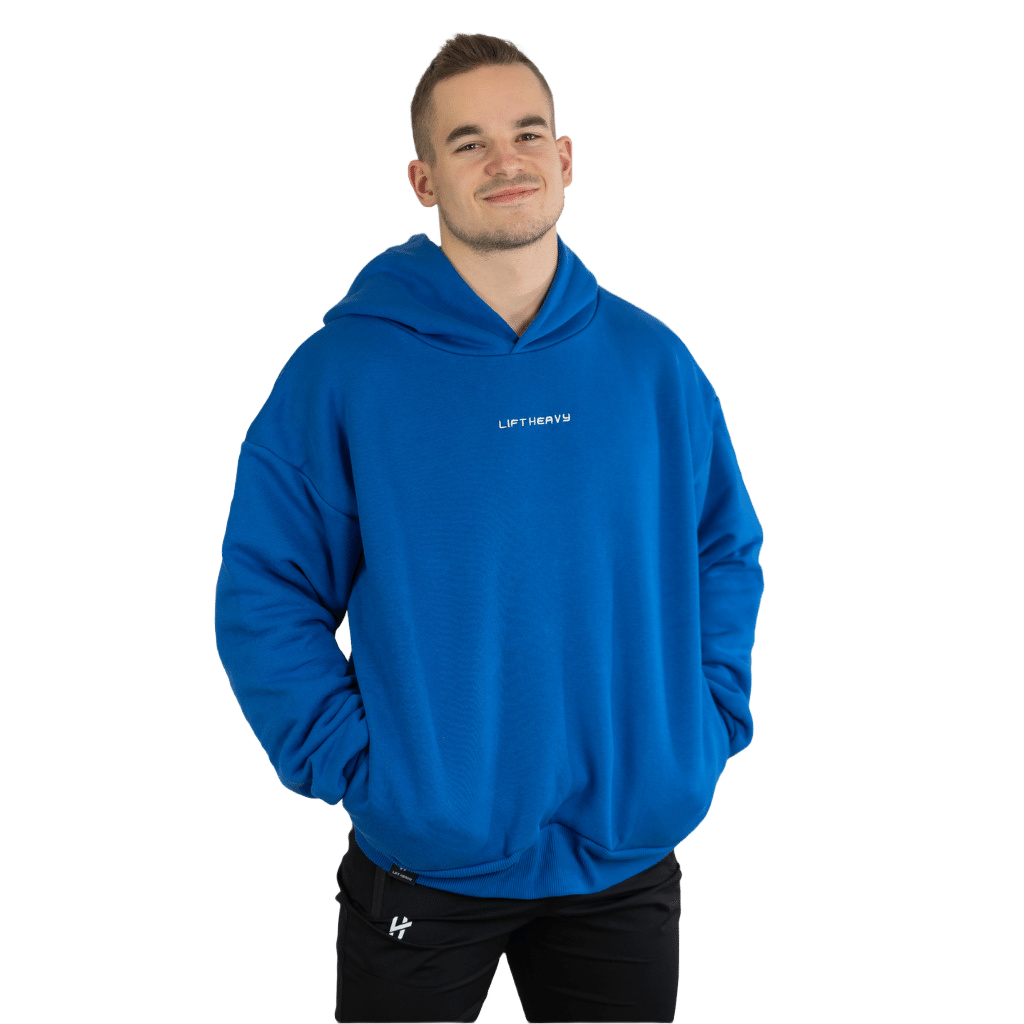 Lift Heavy The Statement Hoodie STATEMENTHOODIE-BLUE