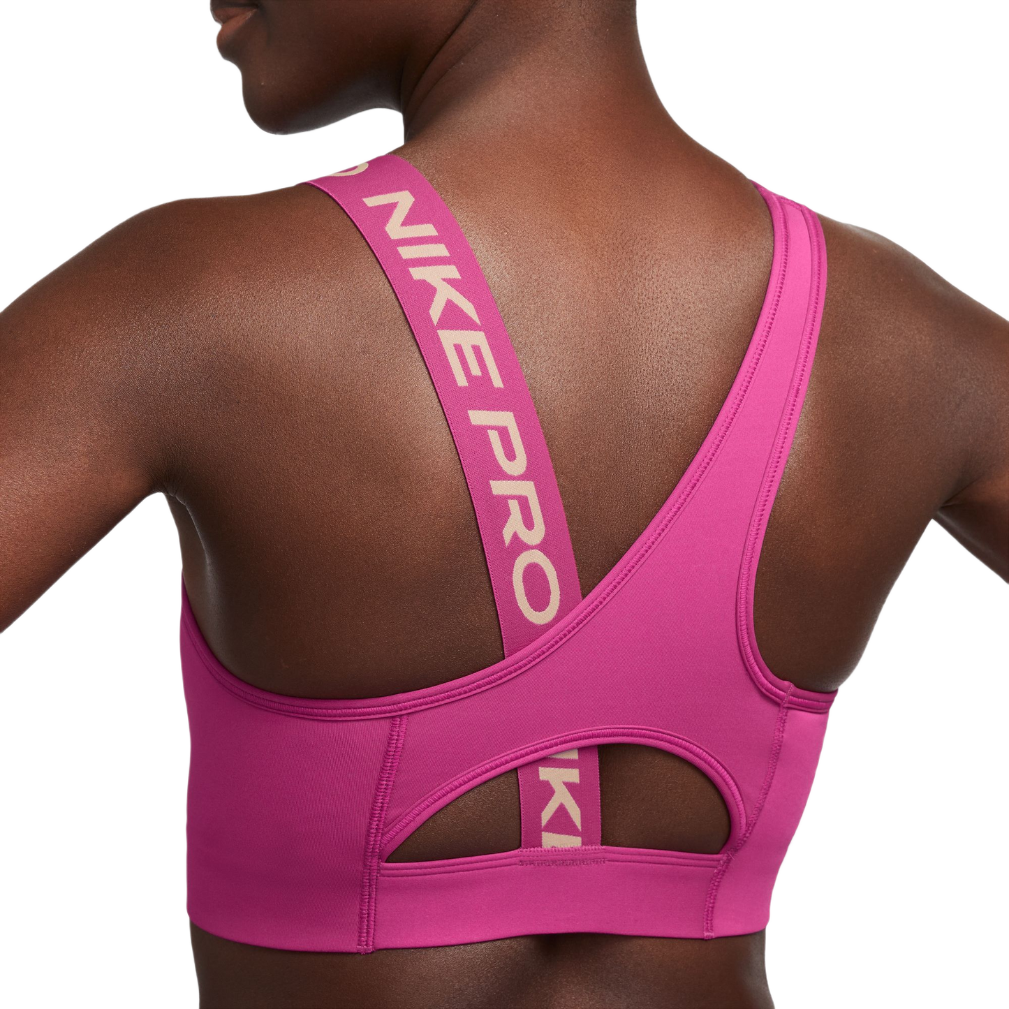 TOP NIKE PRO DRI-FIT SWOOSH - MEDIUM IMPACT DM0570-615