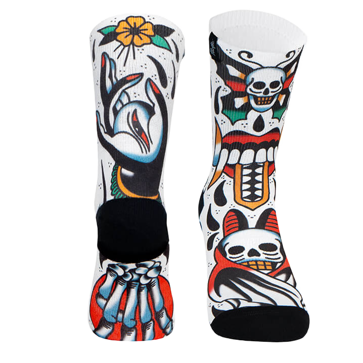 SKULL PACIFIC & CO SOCKS SKULL-MULTICOLOR