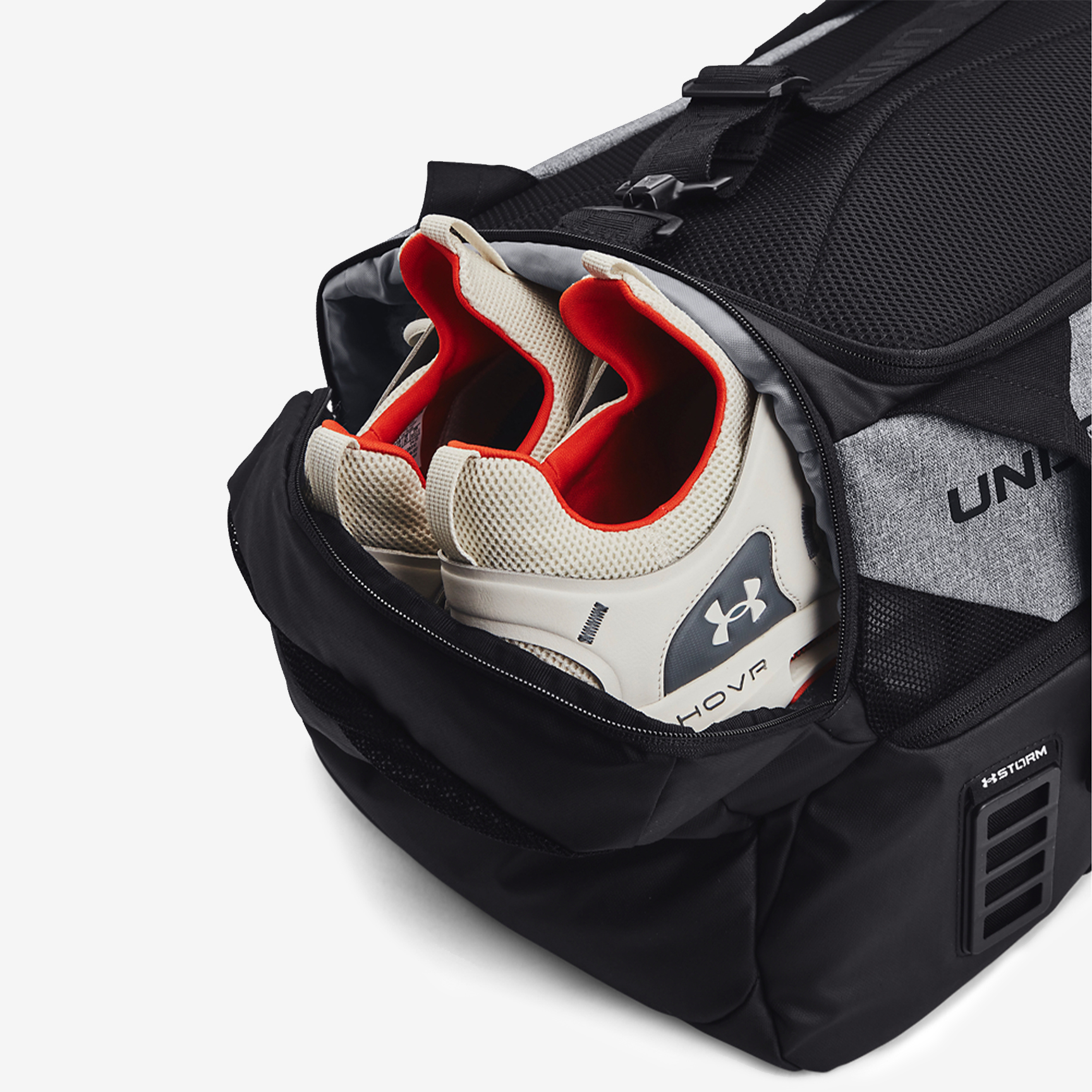 UNDER ARMOUR UNISEX CONTAIN DUO MEDIUM DUFFLE BAG 1361226-012