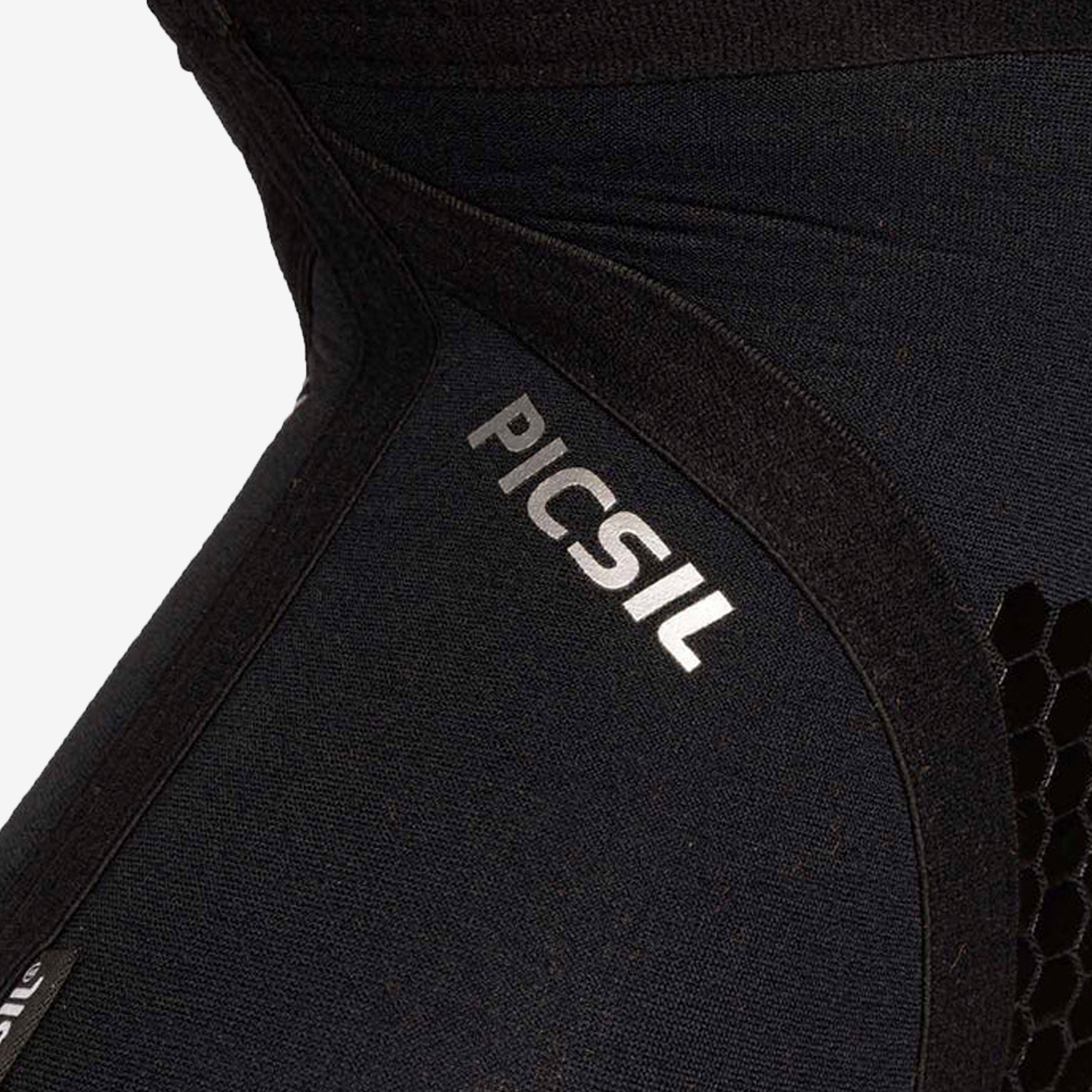 KNEE PADS PICSIL HEX TECH 7mm (2u) PKNEESLEEVES7M-BLACK