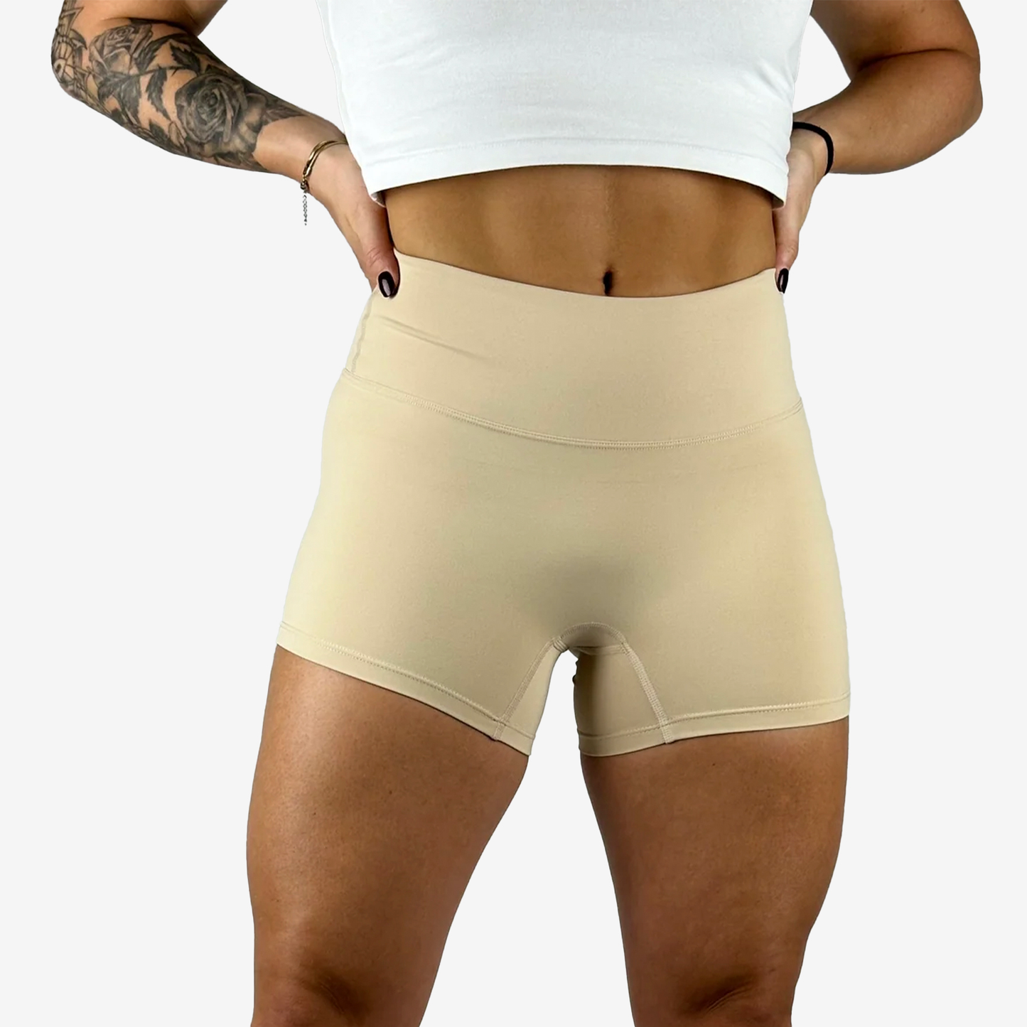 JADA SHORT SHORTS JADSHOCOURT-CREAM