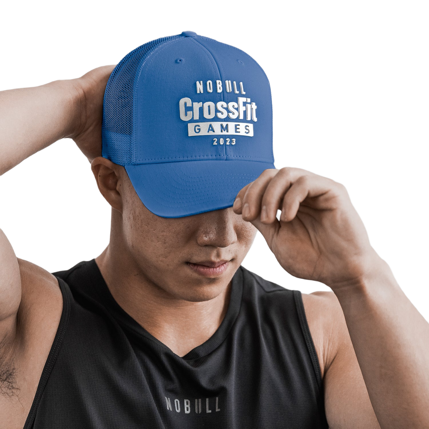 NOBULL CrossFit Games® 2023 Curved-Brim Trucker 112NEBCFG23-BLUE