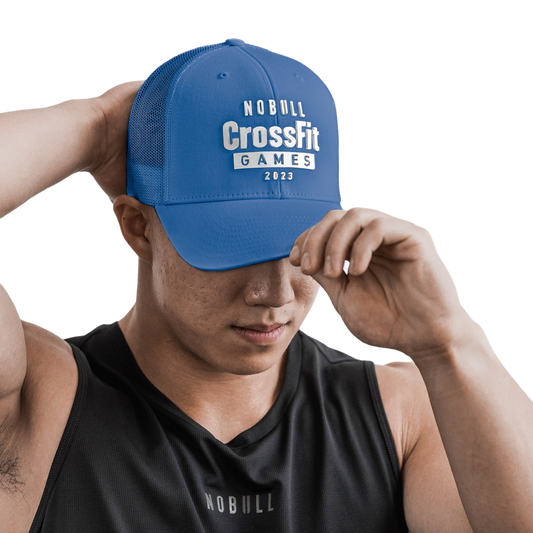NOBULL CrossFit Games® 2023 Curved-Brim Trucker 112NEBCFG23-BLUE