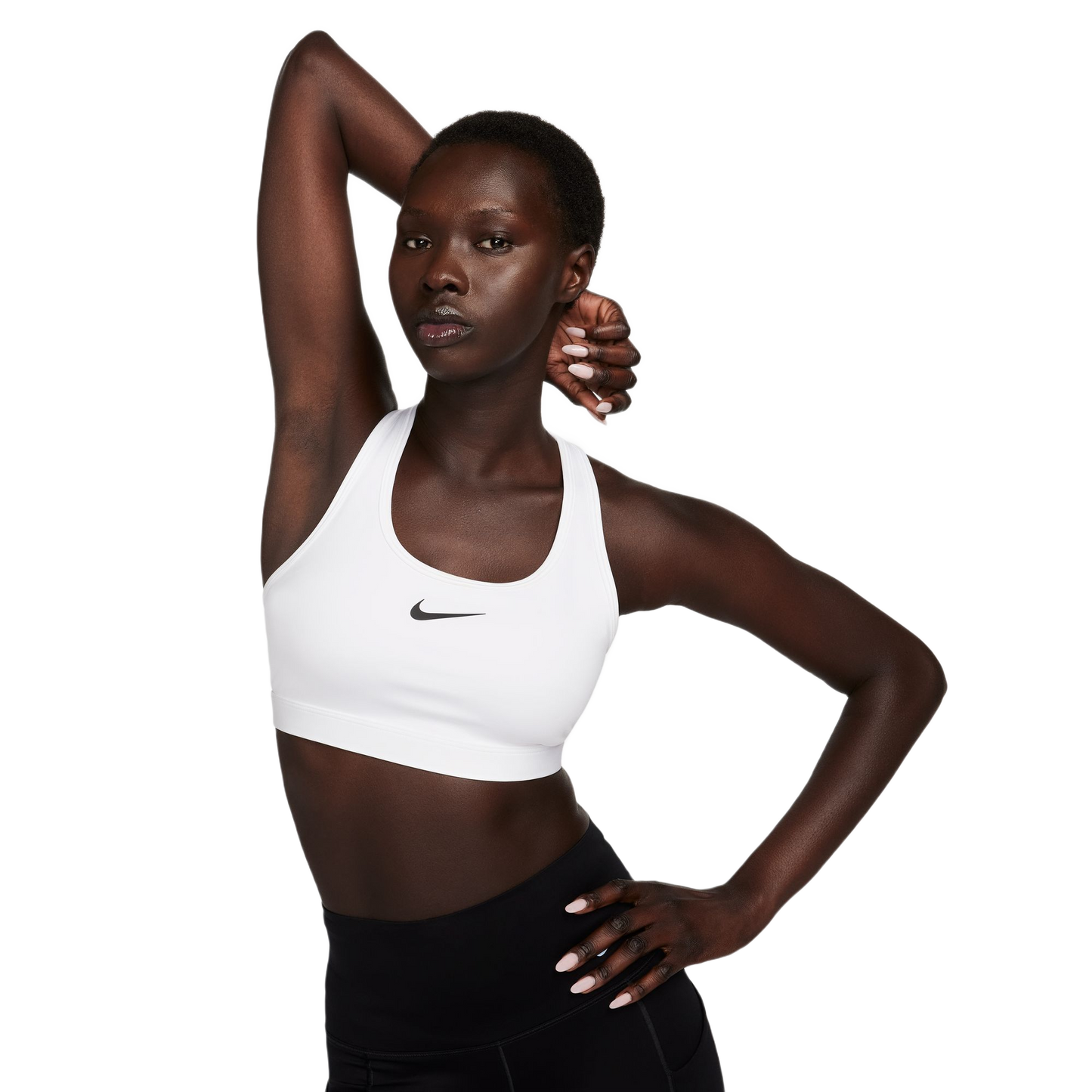 TOP NIKE SWOOSH - MEDIUM IMPACT DX6821-100