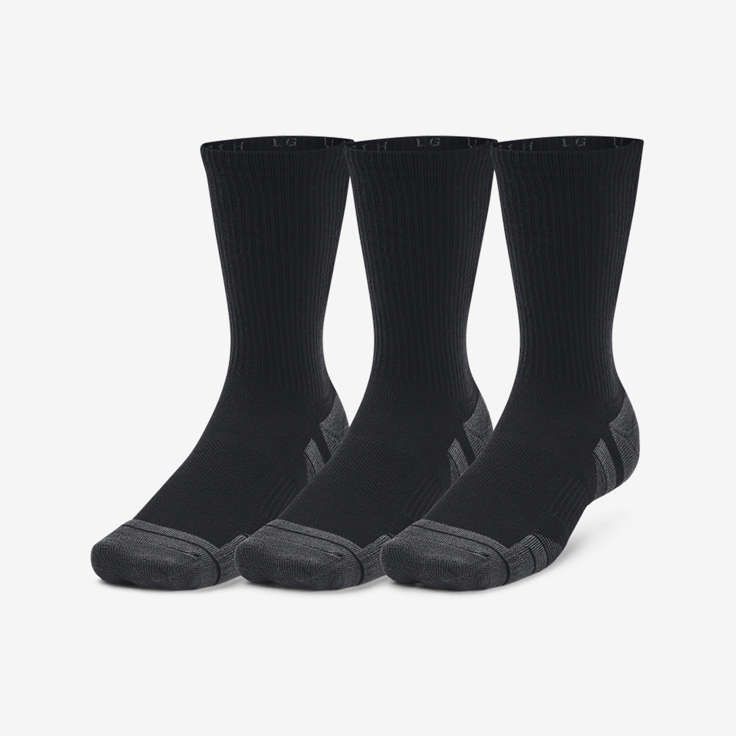 UA SOCKS TECH CREW 3 PAIRS 1379512-001