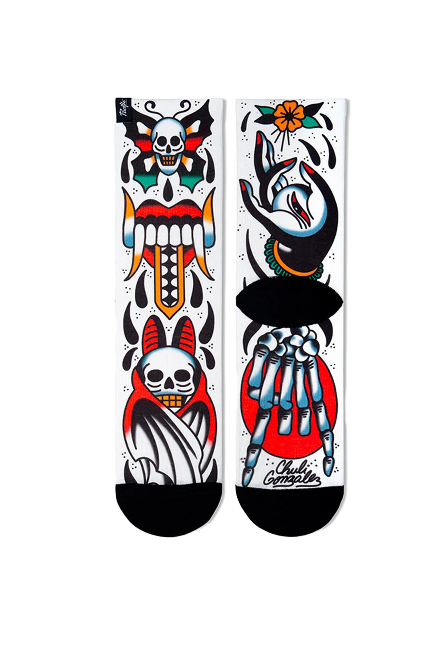 SKULL PACIFIC & CO SOCKS SKULL-MULTICOLOR