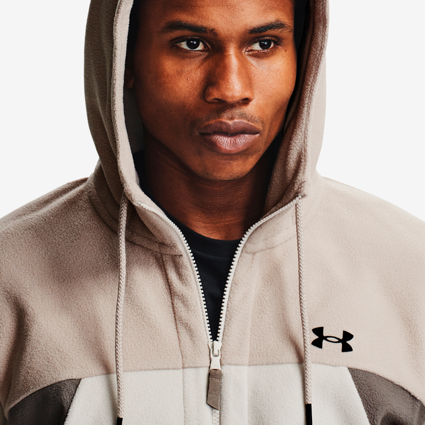 UNDER ARMOUR RECOVER FLEECE FZ HOODIE 1357144-110