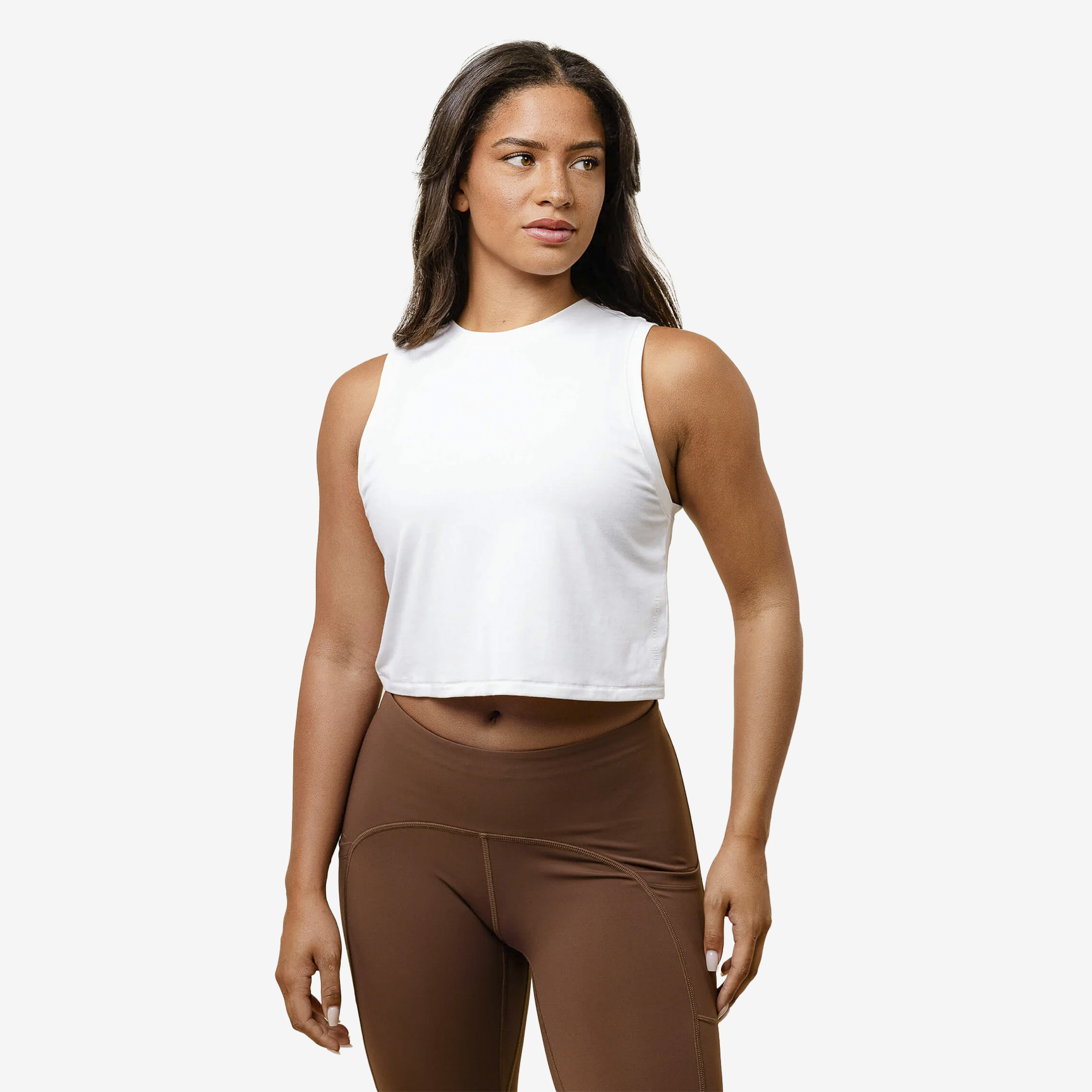 While on Earth Range Tank - Women 4953-White