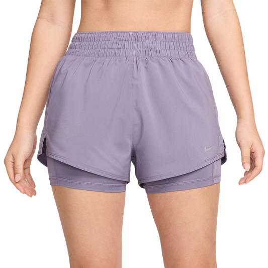 NIKE SHORT 2 IN 1 DRI-FIT HIGH WAIST - WOMEN DX6016-509