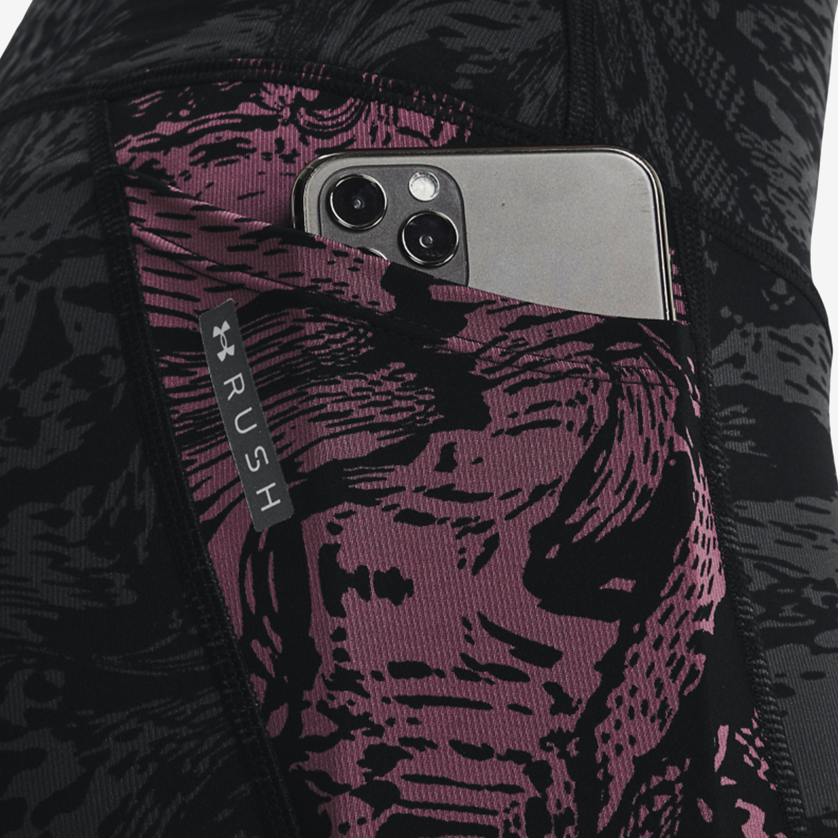 UNDER ARMOUR RUSH PRINTED LEGGINGS 1365729-001