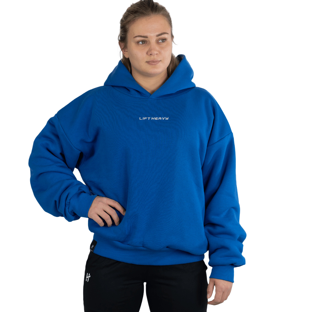 Lift Heavy The Statement Hoodie STATEMENTHOODIE-BLUE