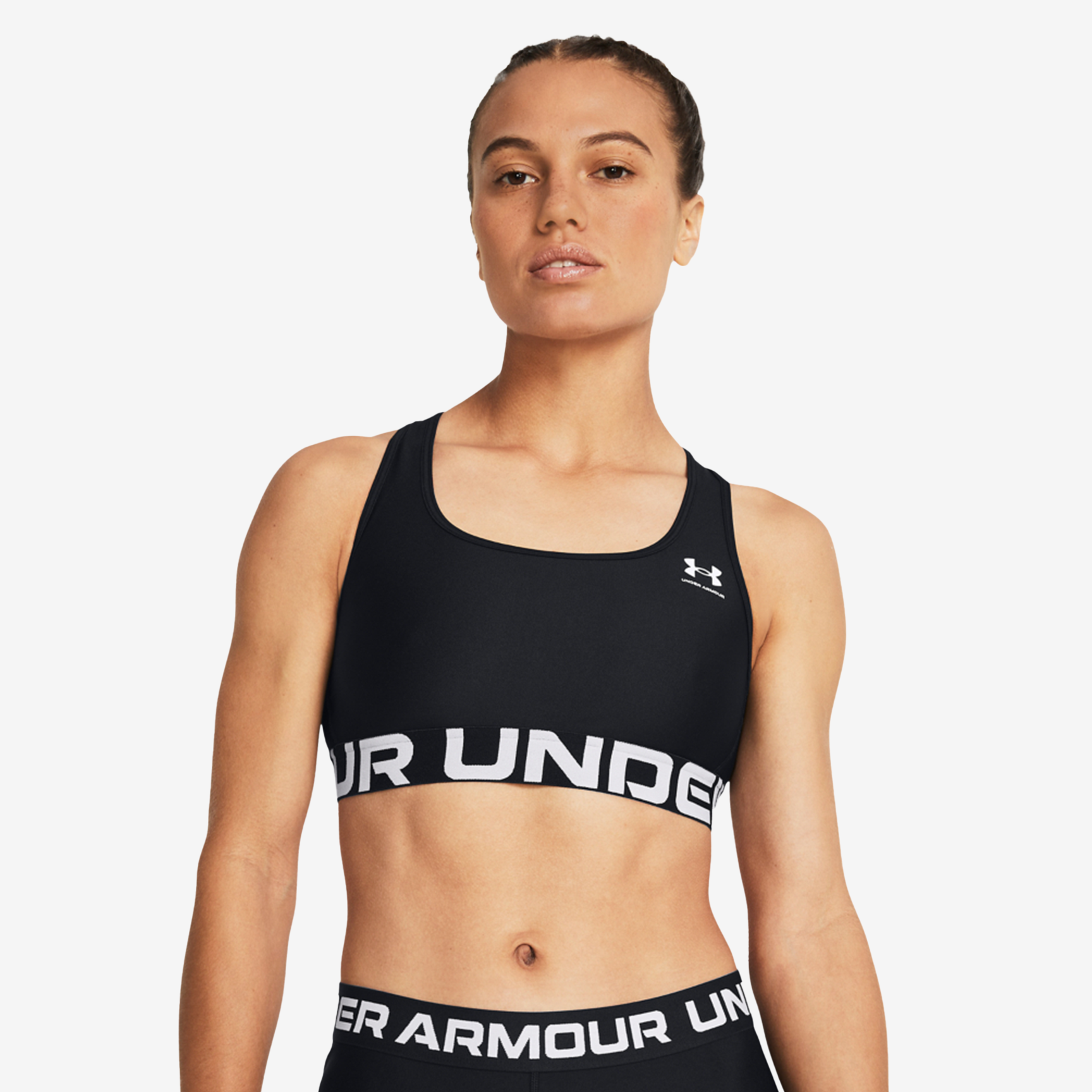 BRA Under Armour Mid Branded - MEDIUM IMPACT 1383544-001
