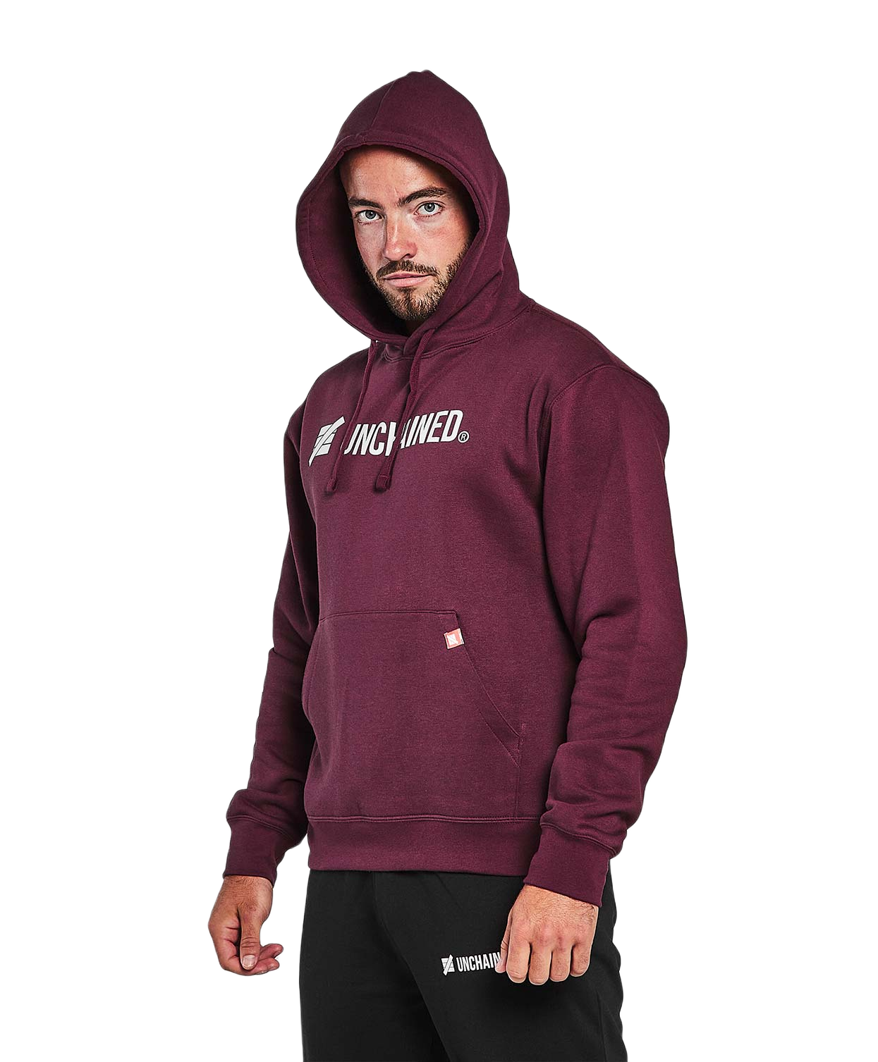 SUDADERA UNCHAINED ORIGINAL ORGNHOOD-EGGPLANT