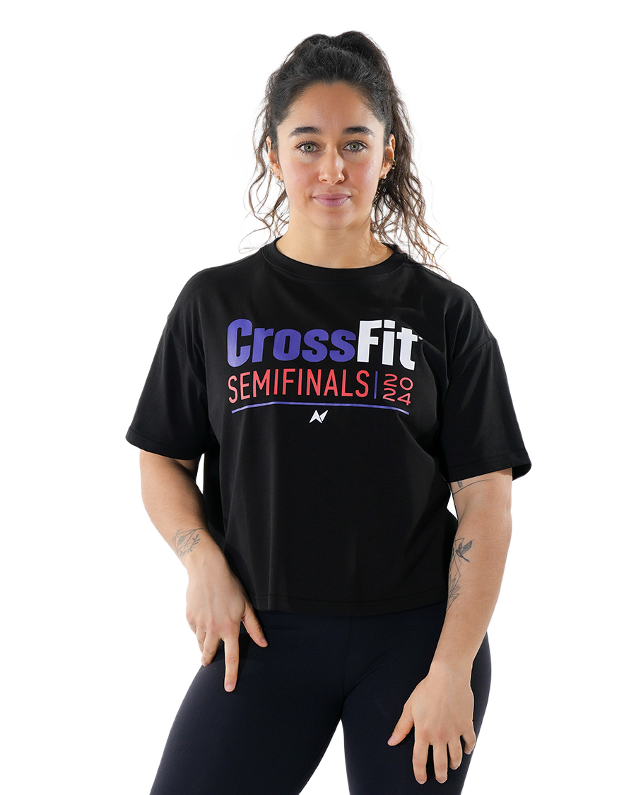 WOMEN'S OVERSIZED CROSSFIT® 2024 T-SHIRT NS-SF24-WT15-INK-FTD