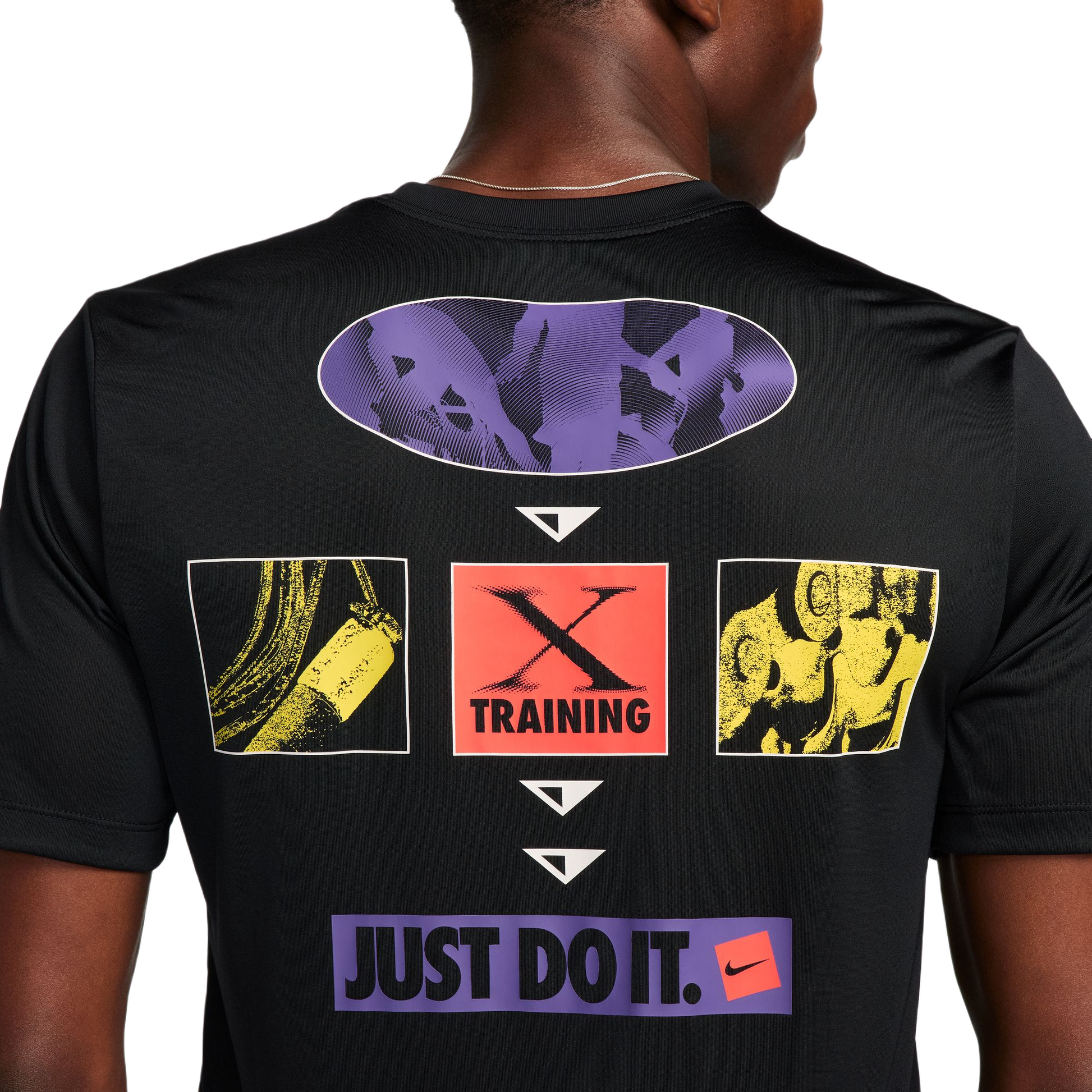 NIKE CROSS TRAINING T-SHIRT FN0859-010