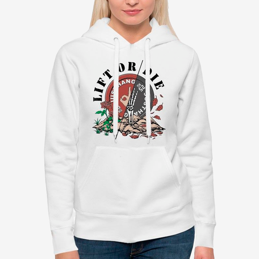 JUSTHANG LIFT OR DIE HOODIE JUSSWELOD-U