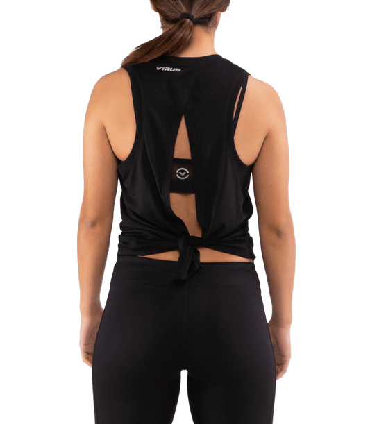 VIRUS RAYON OG TANK WPC47-BLACK/SILVER