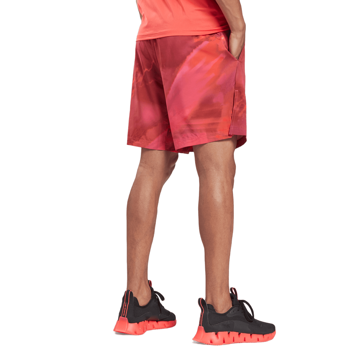 REEBOK AUSTIN ALLOVER PRINT SHORTS BG259-GS6609