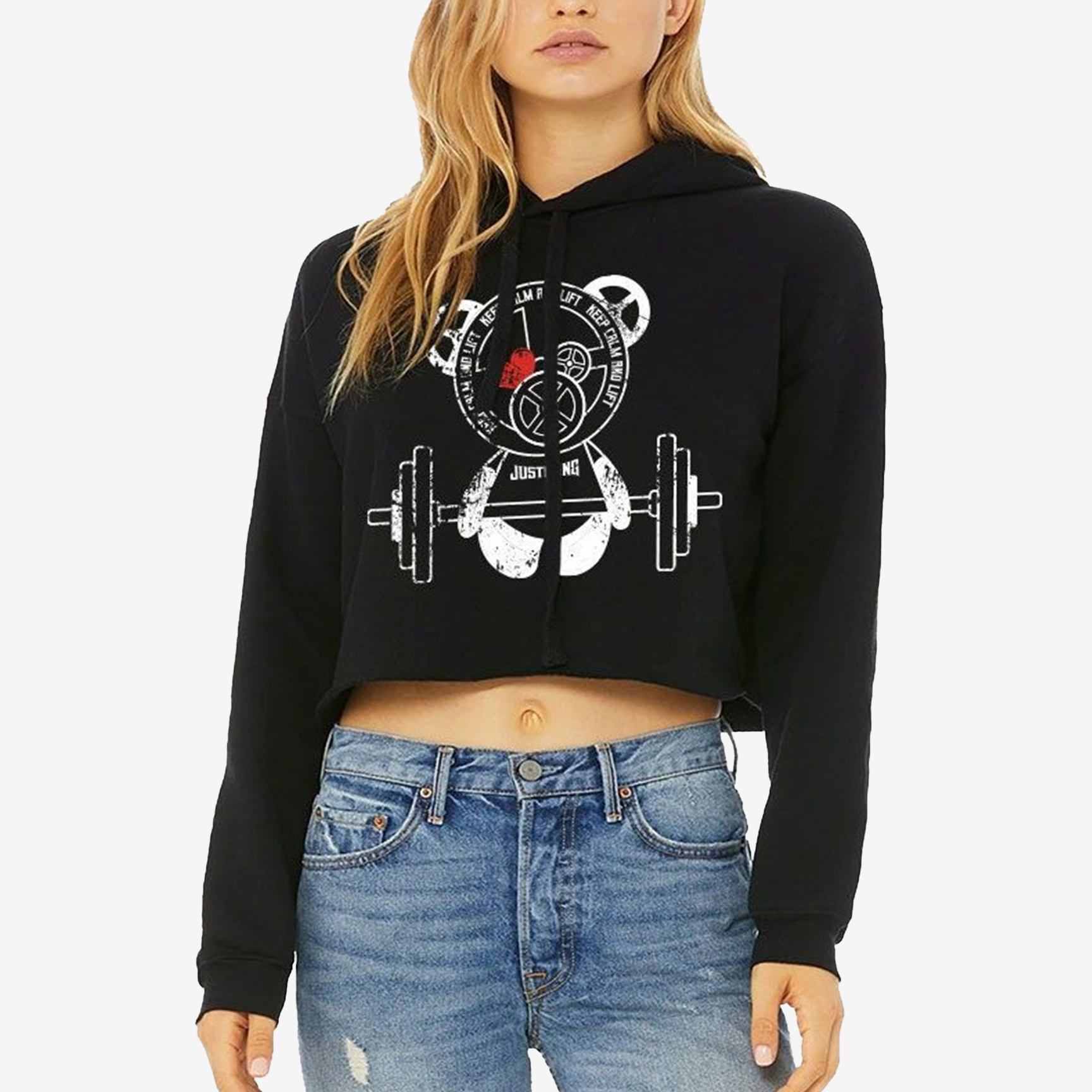 SWEET PANDA LIFT 2.0 CROP HOODIE 