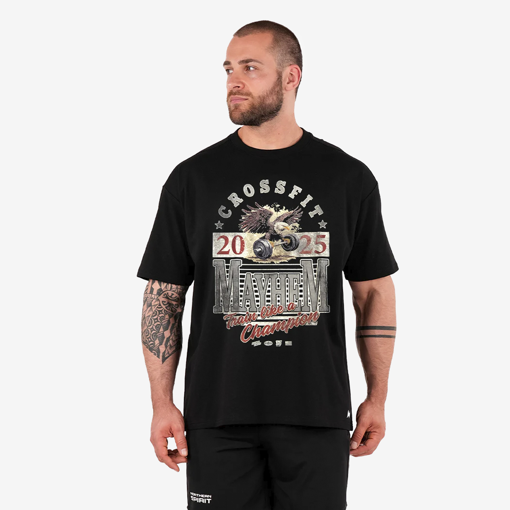 Mayhem Oversized T-Shirt - Unisex NS-MYHSS25-UT6-INK/EAGL25