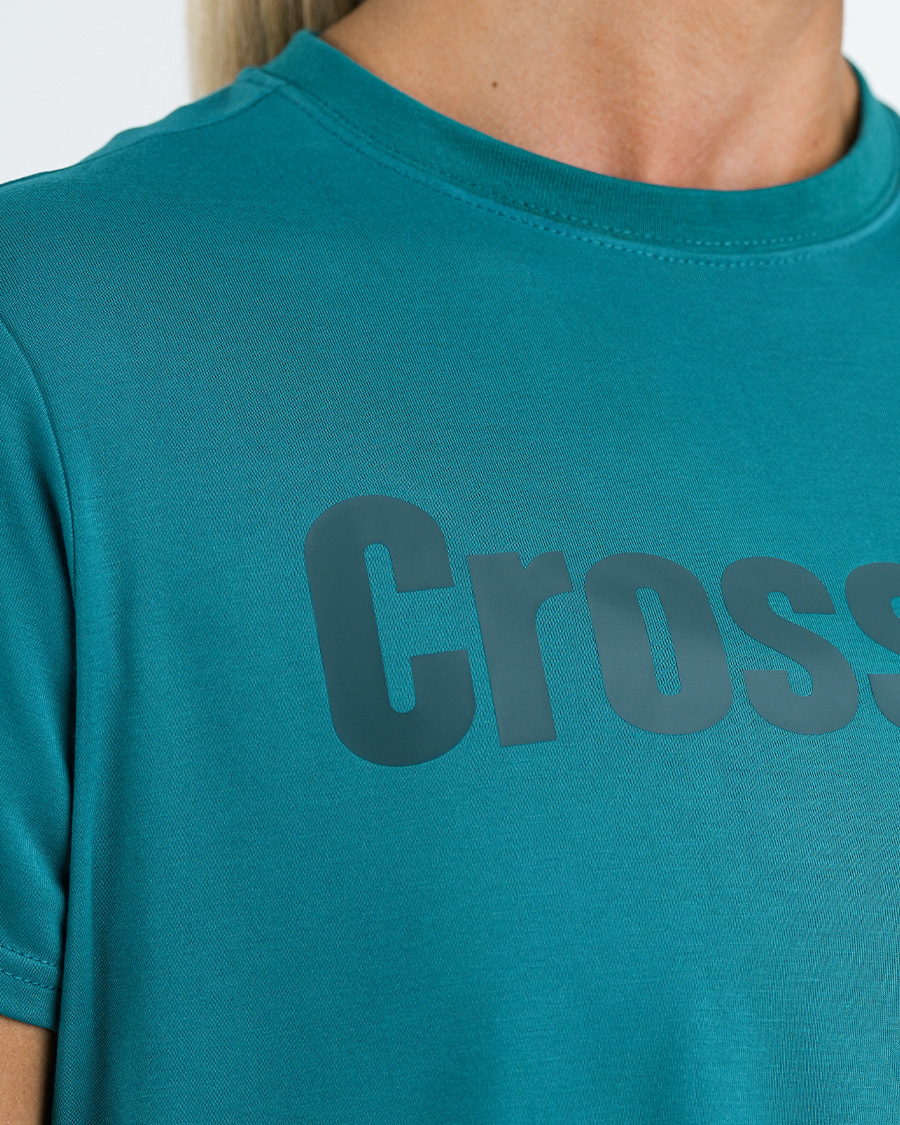 Camiseta Mujer Crossfit® NS-CFS24-WT13-EMR