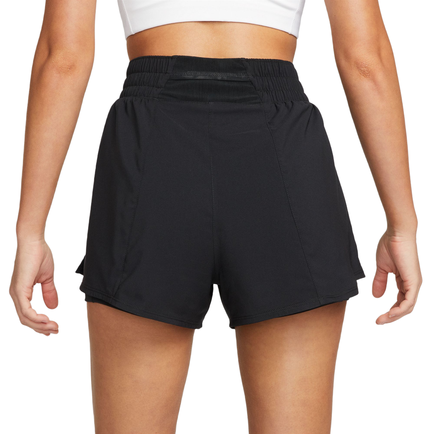 NIKE SHORT 2 IN 1 DRI-FIT HIGH WAIST - WOMEN DX6016-010