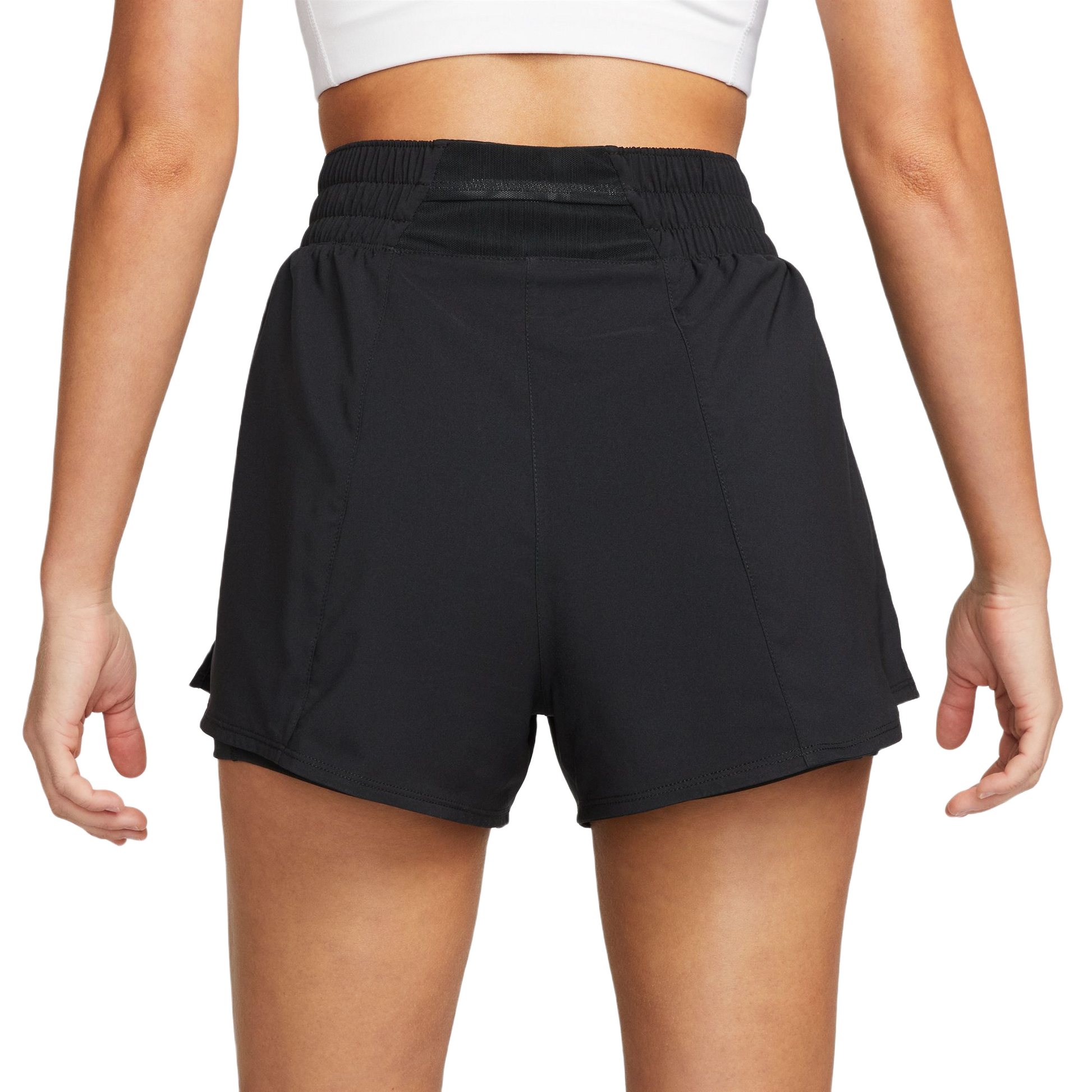 NIKE SHORT 2 IN 1 DRI-FIT HIGH WAIST - WOMEN DX6016-010