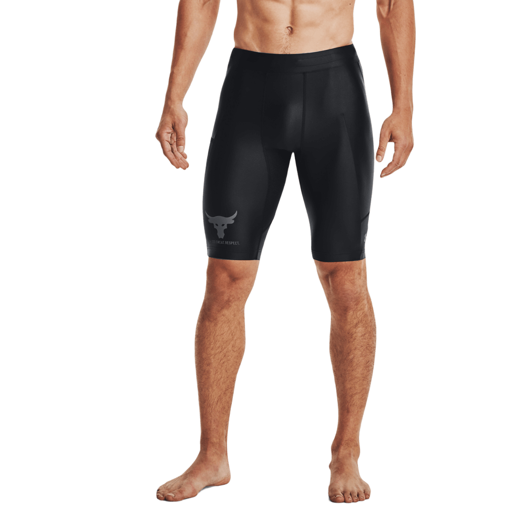 UNDER ARMOUR PROJECT ROCK ISO-CHILL SHORTS LEGGINGS 1361648-001