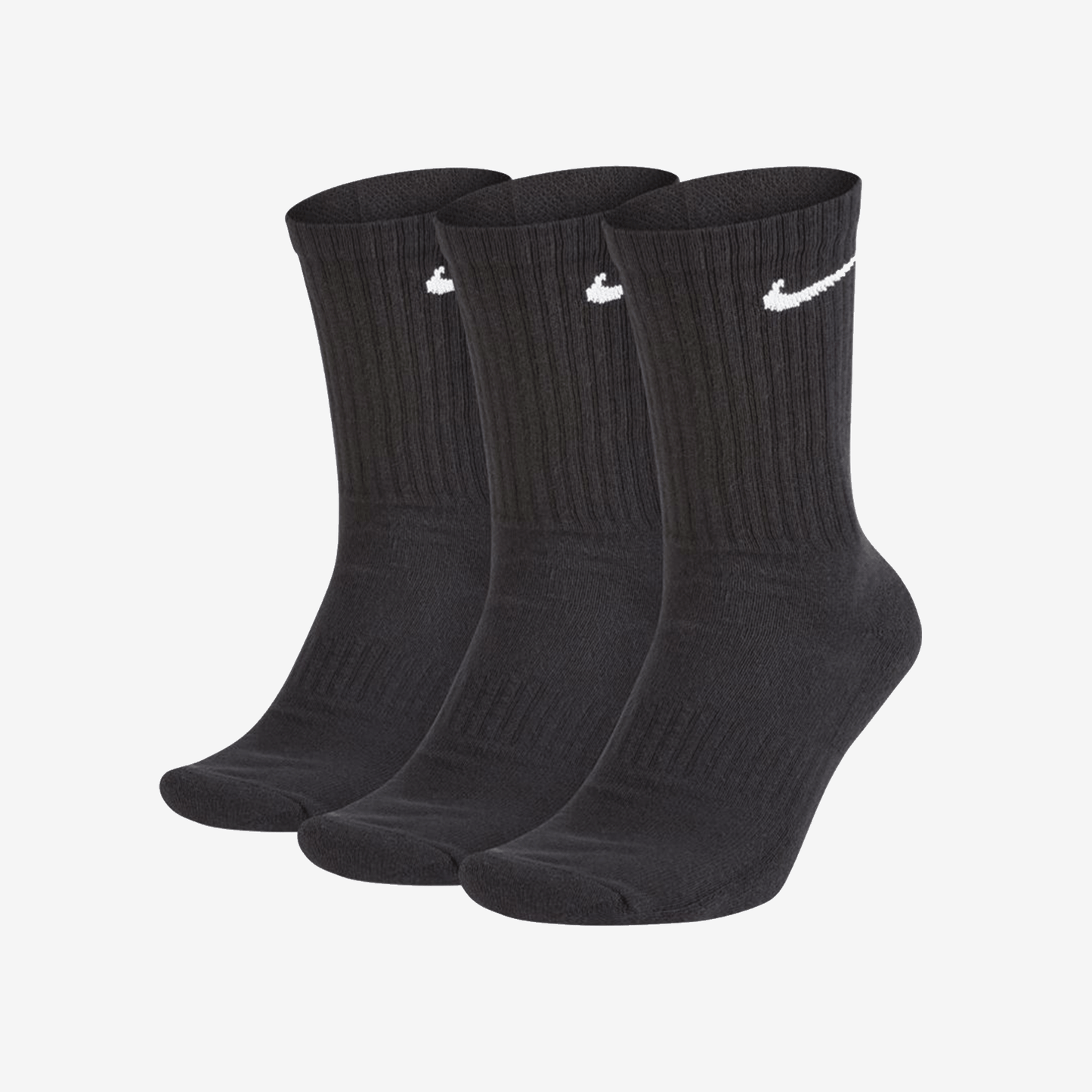 NIKE EVERYDAY CUSH CREW 3PR SOCKS SX7664-010
