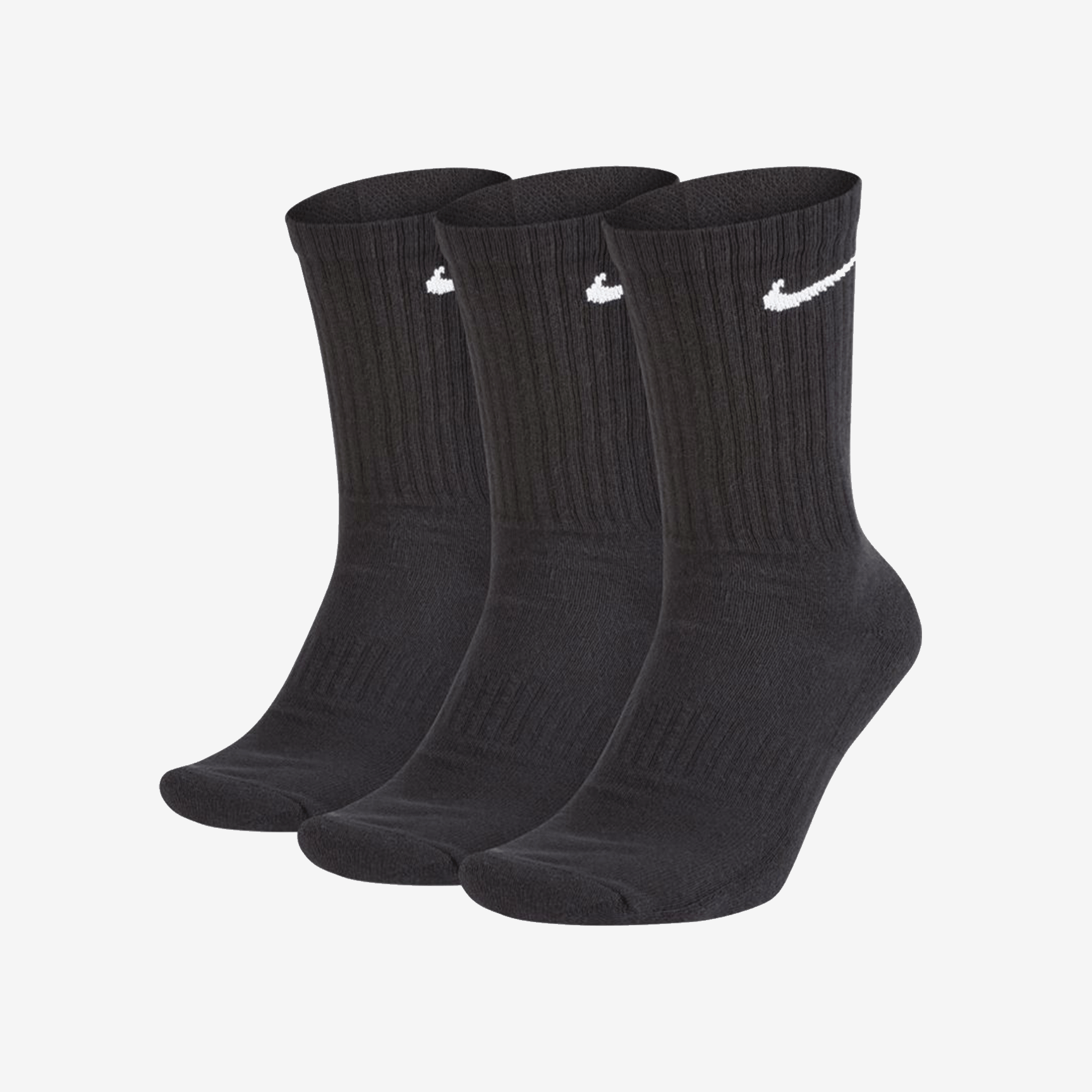 NIKE EVERYDAY CUSH CREW 3PR SOCKS SX7664-010