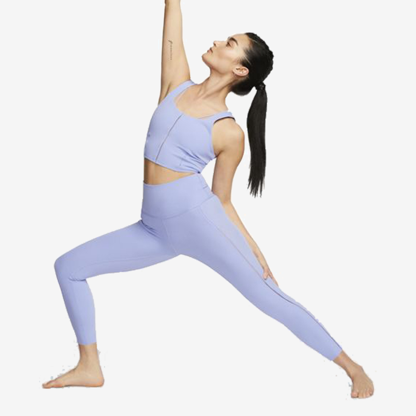 NIKE YOGA LUXE RIB 7/8 leggings INFINALON CJ3663-569