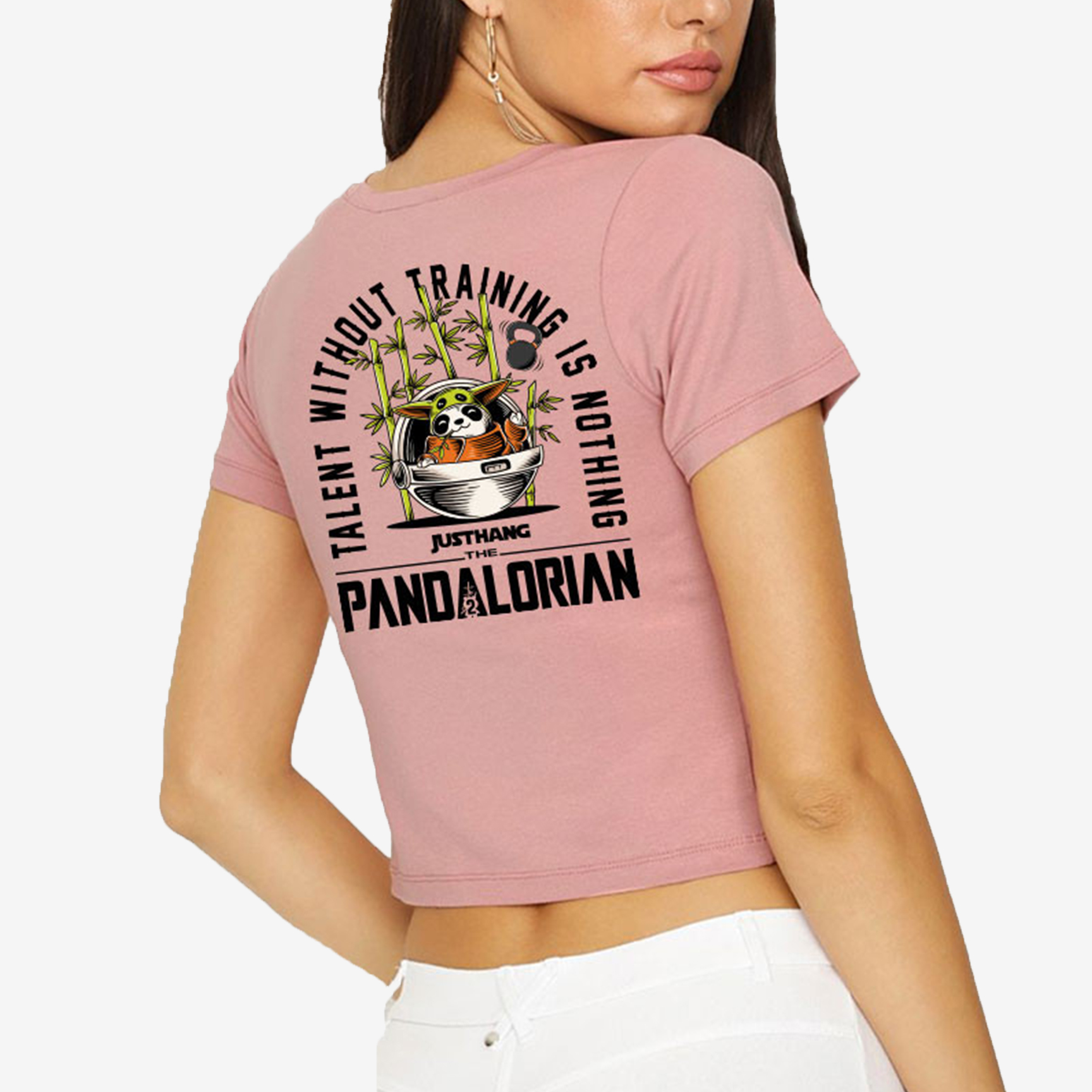 JUSTHANG OVERSIZE CROP TOP 