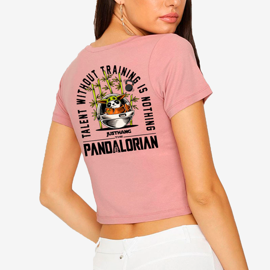 JUSTHANG OVERSIZE CROP TOP 