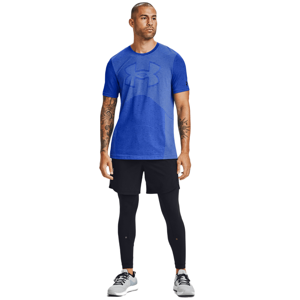 UNDER ARMOUR SEAMLESS LOGO SHORT SLEEVE 1356798-401