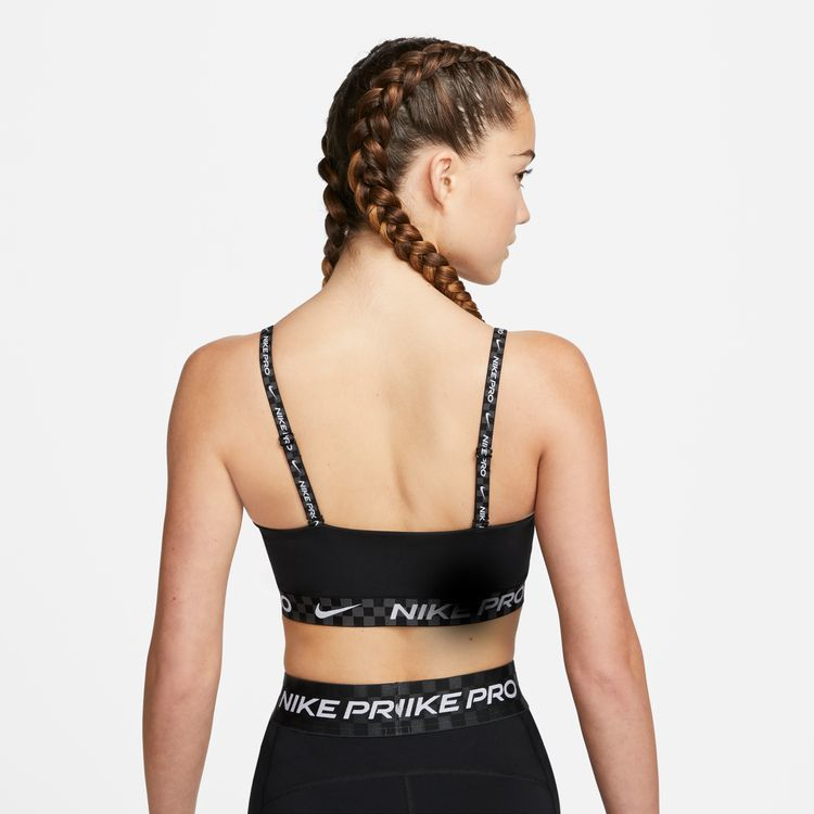 NIKE INDY BANDEAU TOP - LOW IMPACT DX0655-010