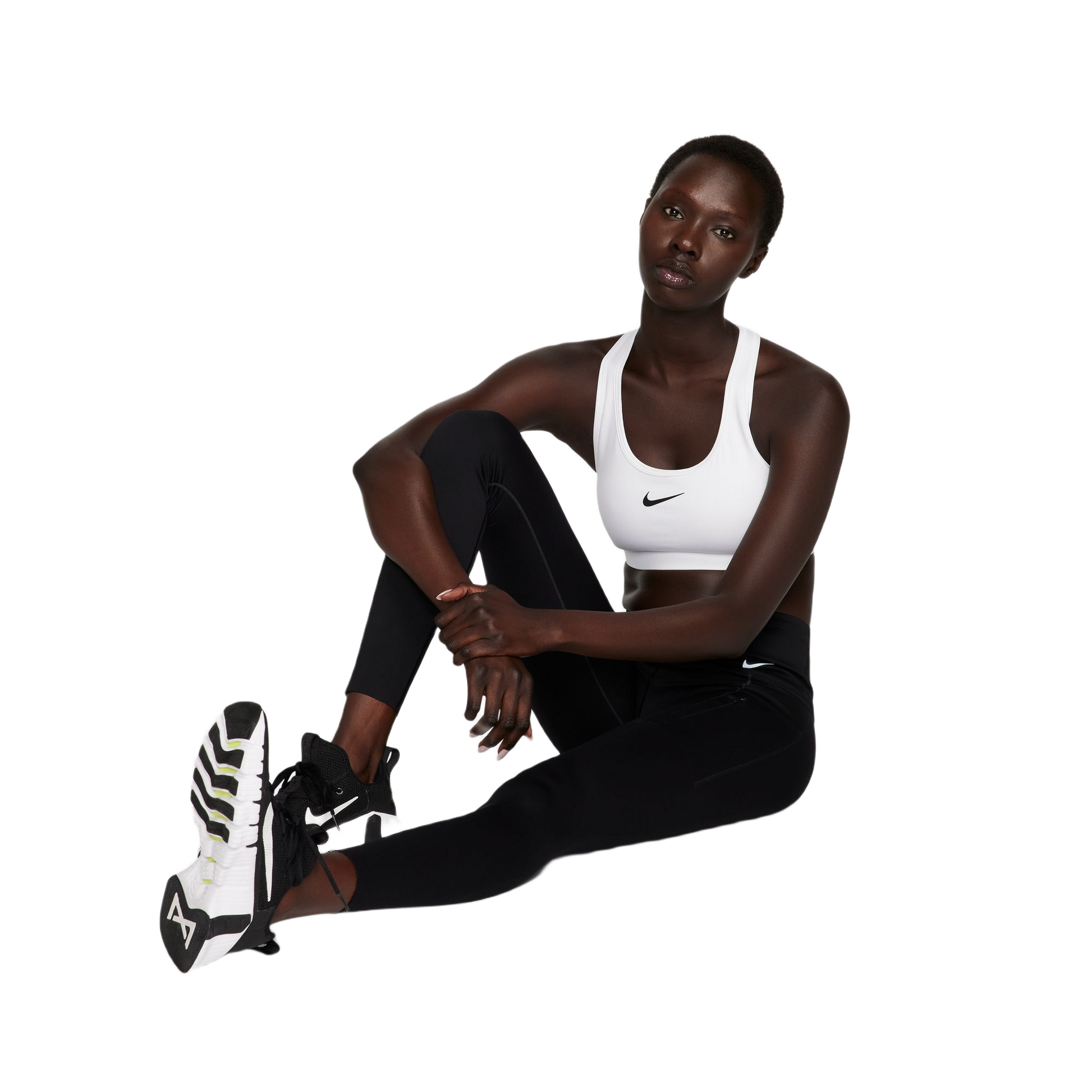 TOP NIKE SWOOSH - MEDIUM IMPACT DX6821-100