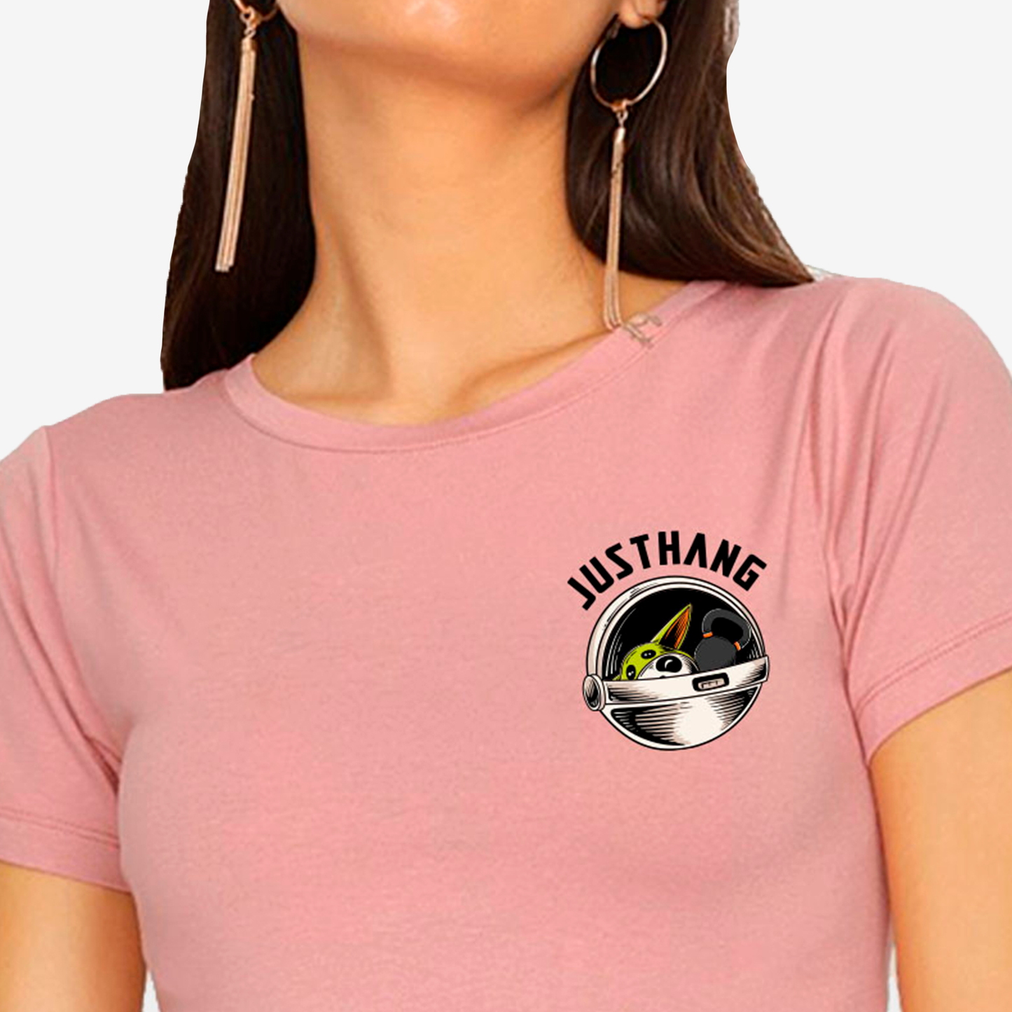 JUSTHANG OVERSIZE CROP TOP 