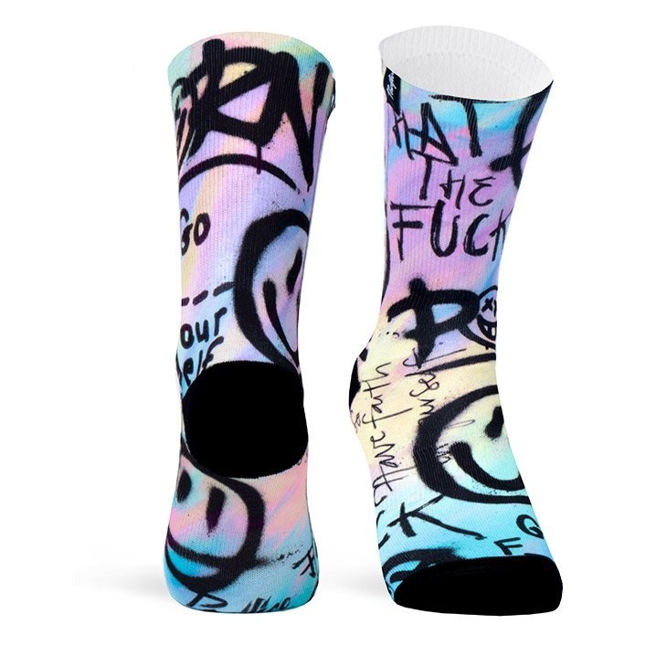 SOCKS PACIFIC ACID COLOR ACID COLORACID COLORS/M