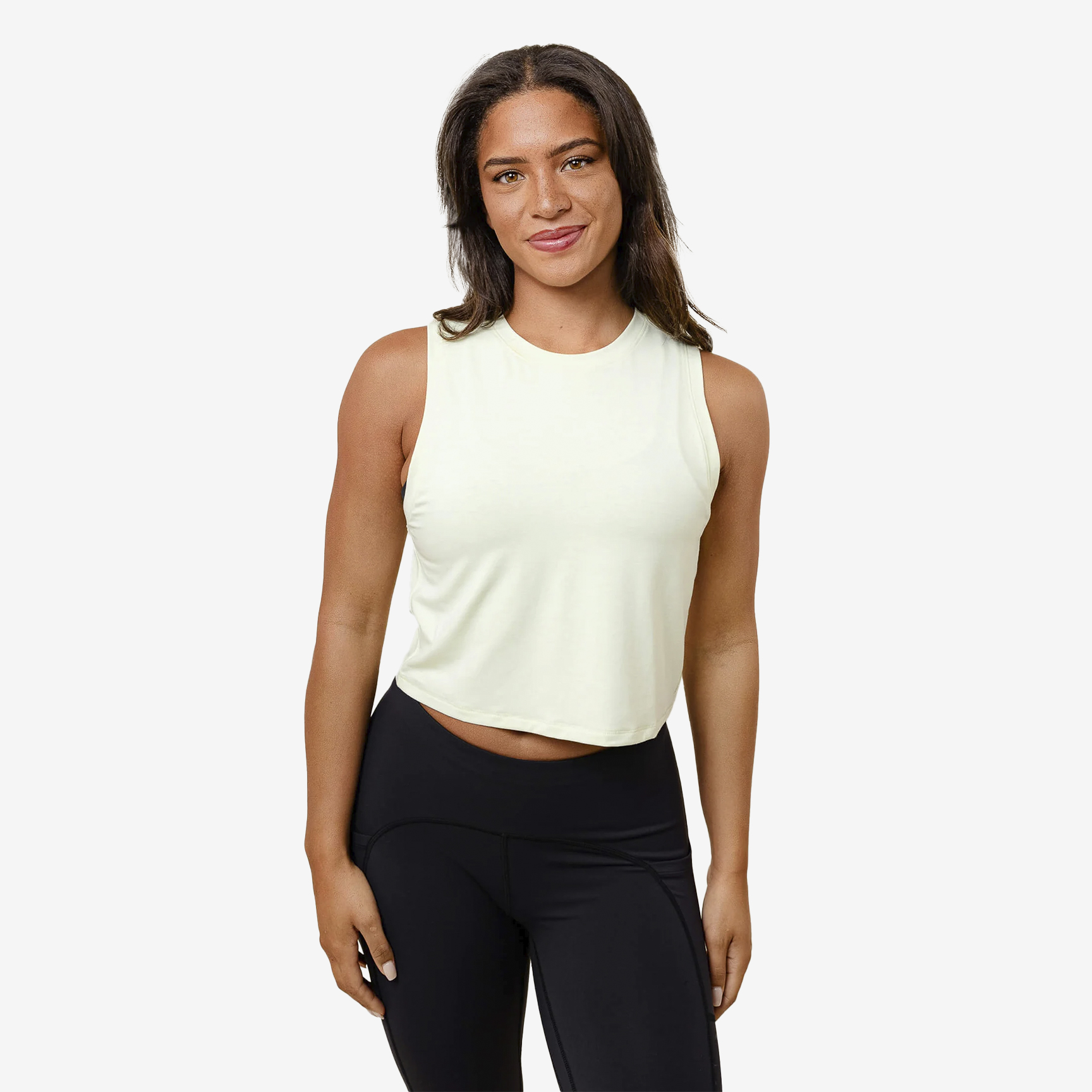 While on Earth Range Tank - Women 4953-Citron