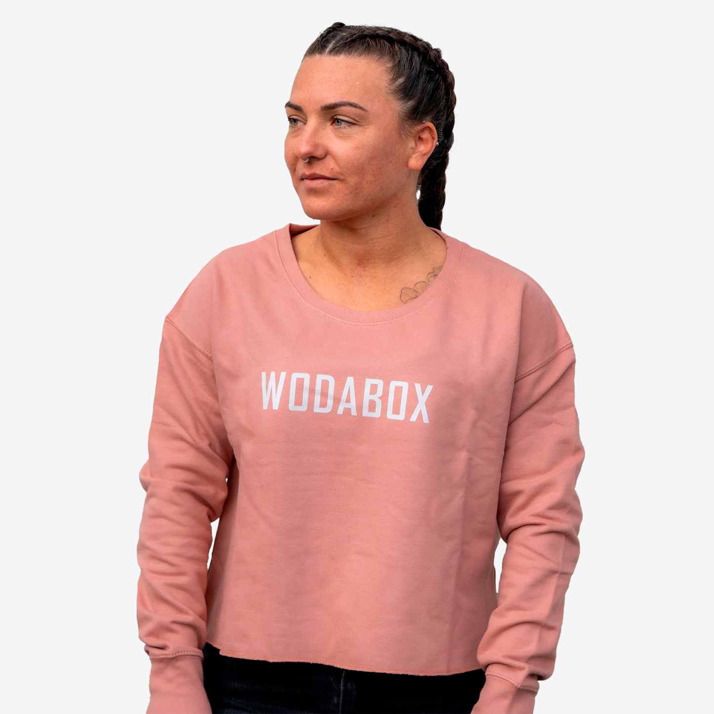 CROP SWEAT CLASSIC WDBCROSWECLASS-PINK