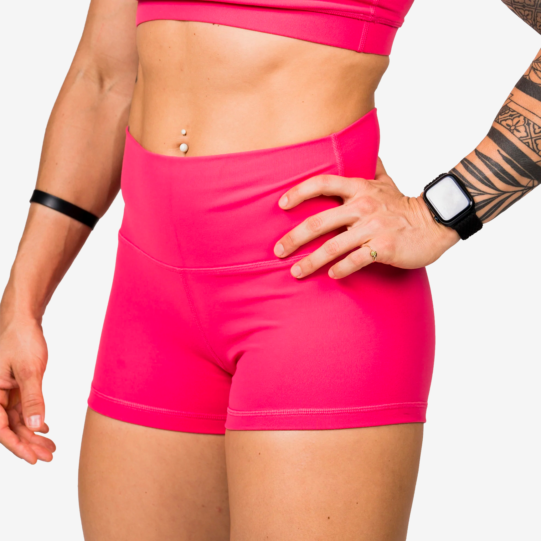 SAVAGE BARBELL STRAWBERRY SHORTS SAV-SHORTS-STRA-PINK