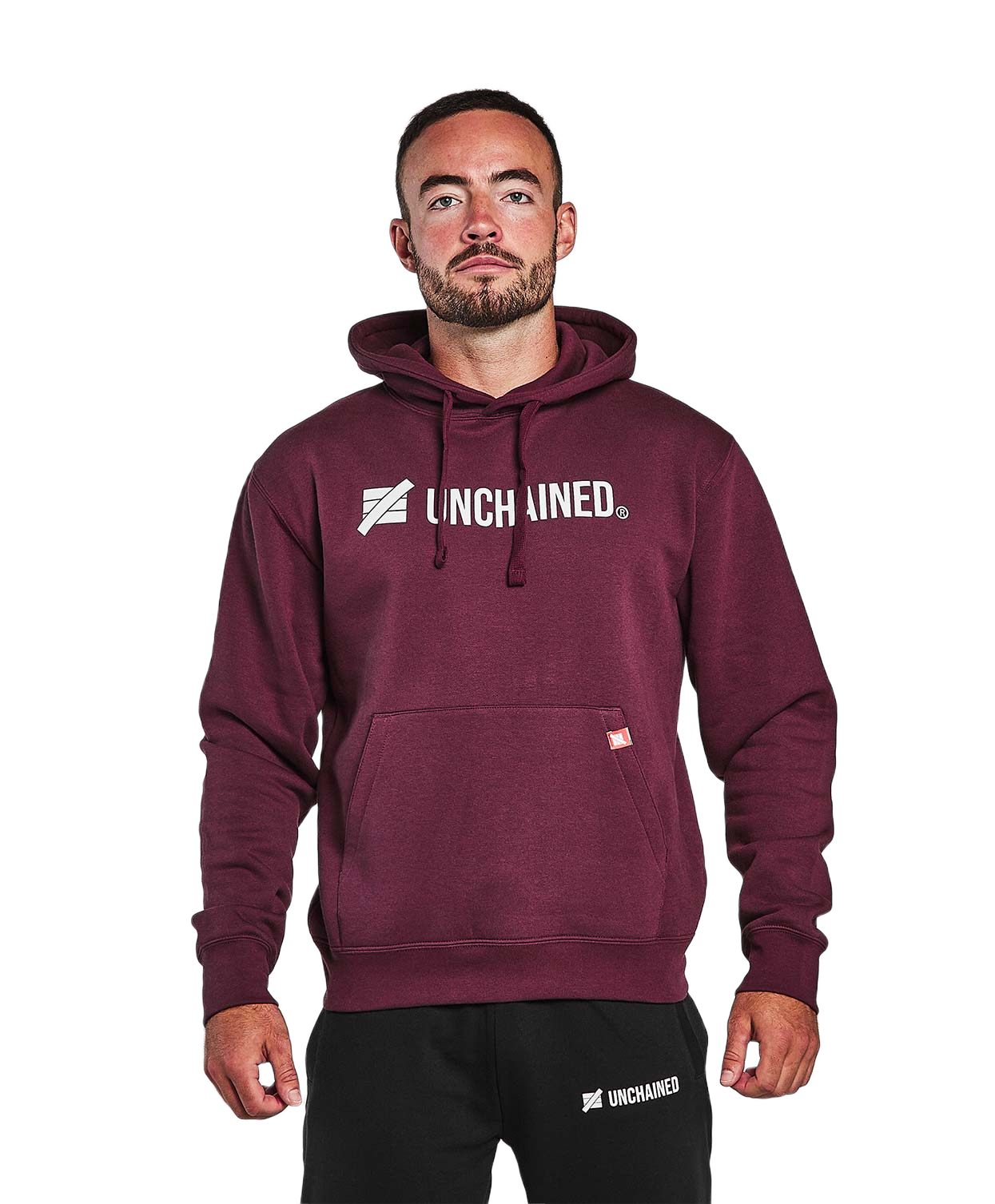 SUDADERA UNCHAINED ORIGINAL ORGNHOOD-EGGPLANT