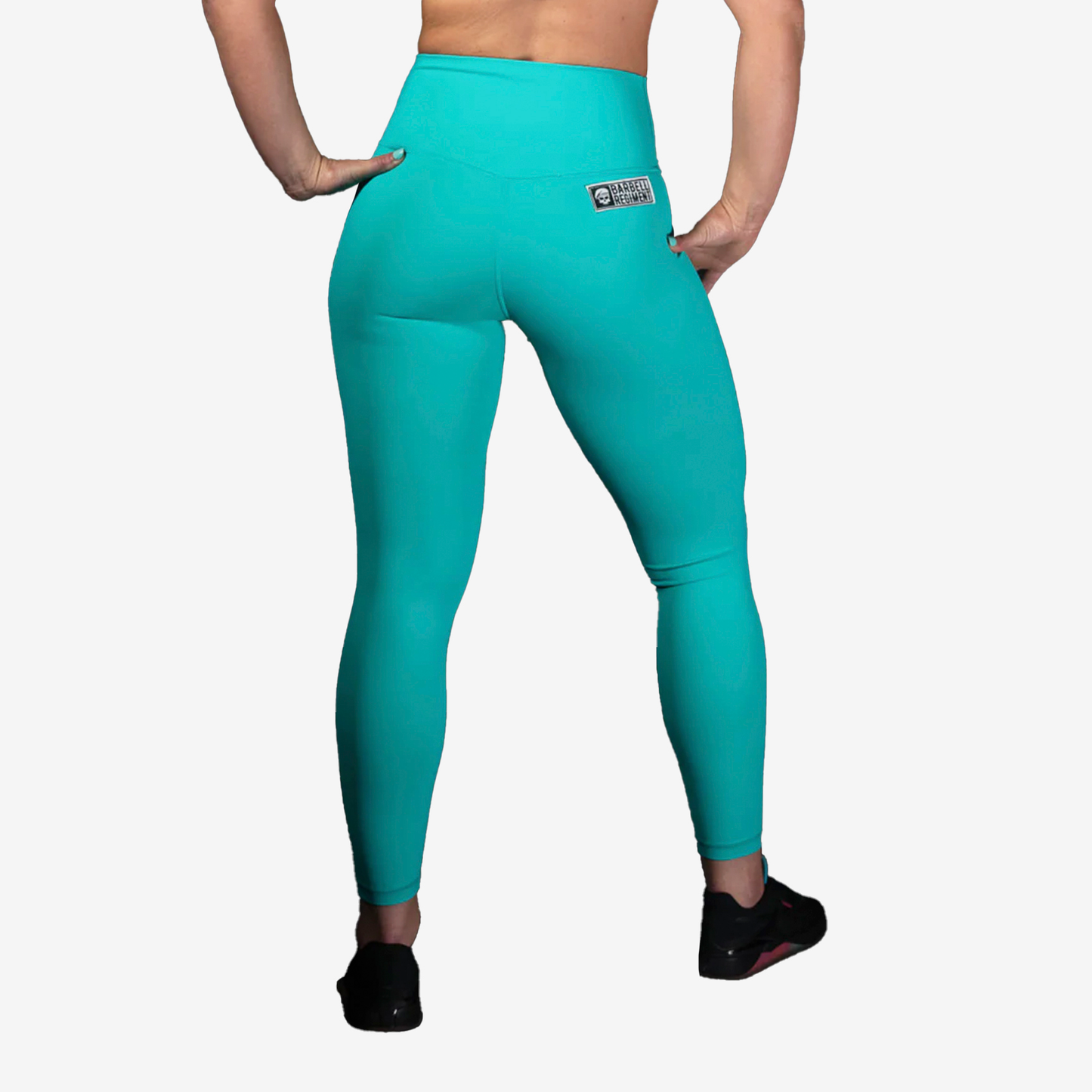 BARBELL REGIMENT LILY Leggings BRLEGLILY-TURQUOISE