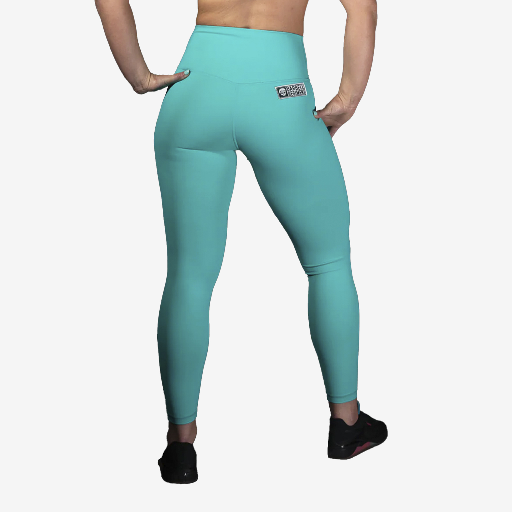 BARBELL REGIMENT LILY Leggings BRLEGLILY-TURQUOISE
