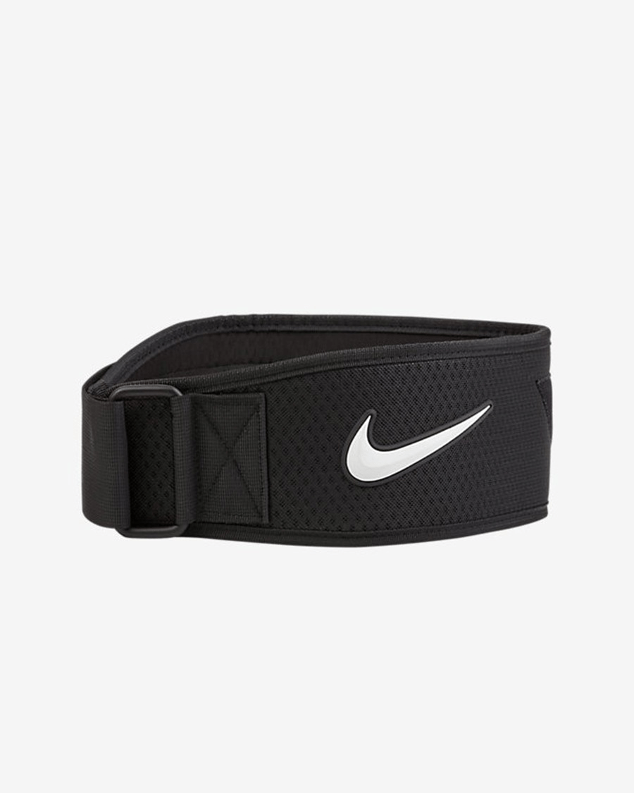 NIKE INTENSITY TRAINING BELT NEL03010BLA/WHIL