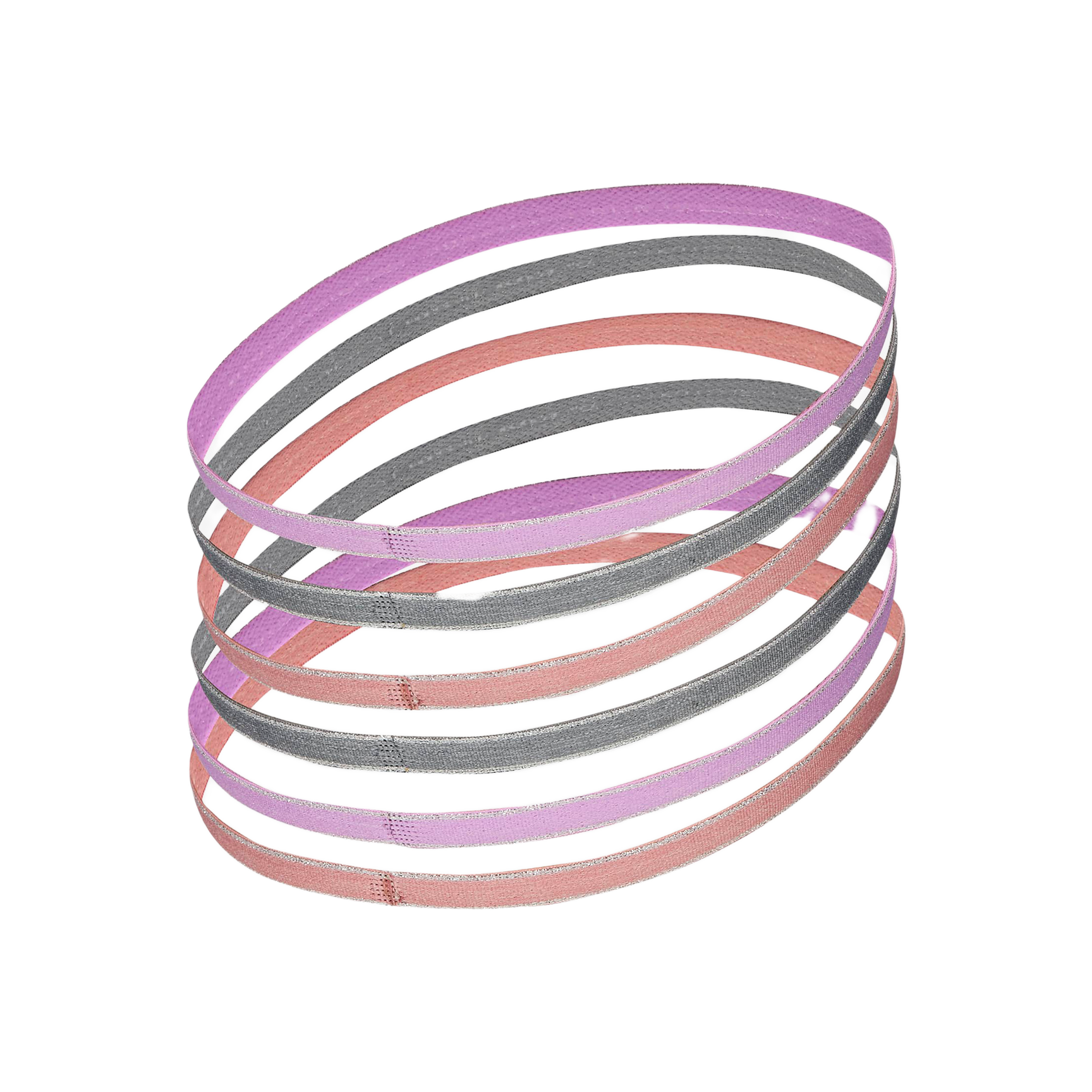 NIKE SWOOSH SPORT HEADBANDS 6PK TIPPED DA7156-646