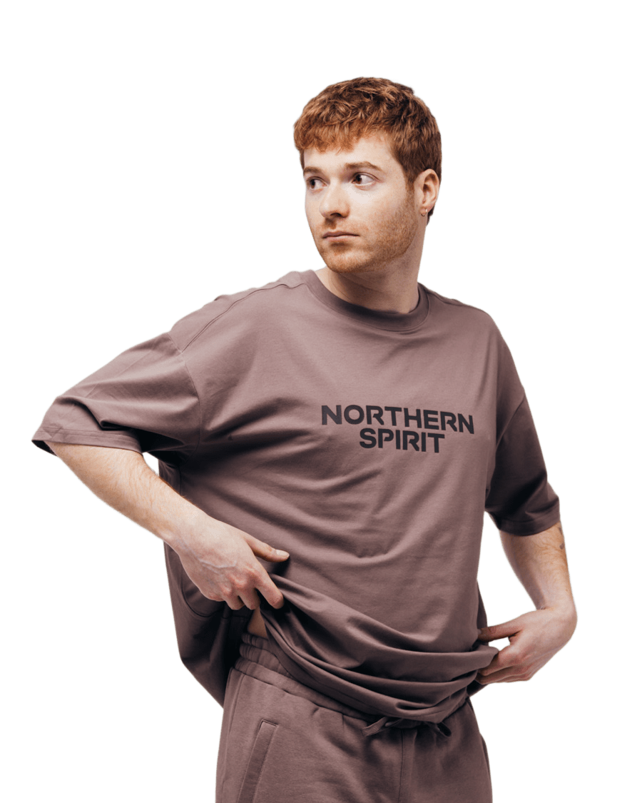 NORTHERN SPIRIT Cozy Oversized T-SHIRT NS-NSW24-UT6-MRS